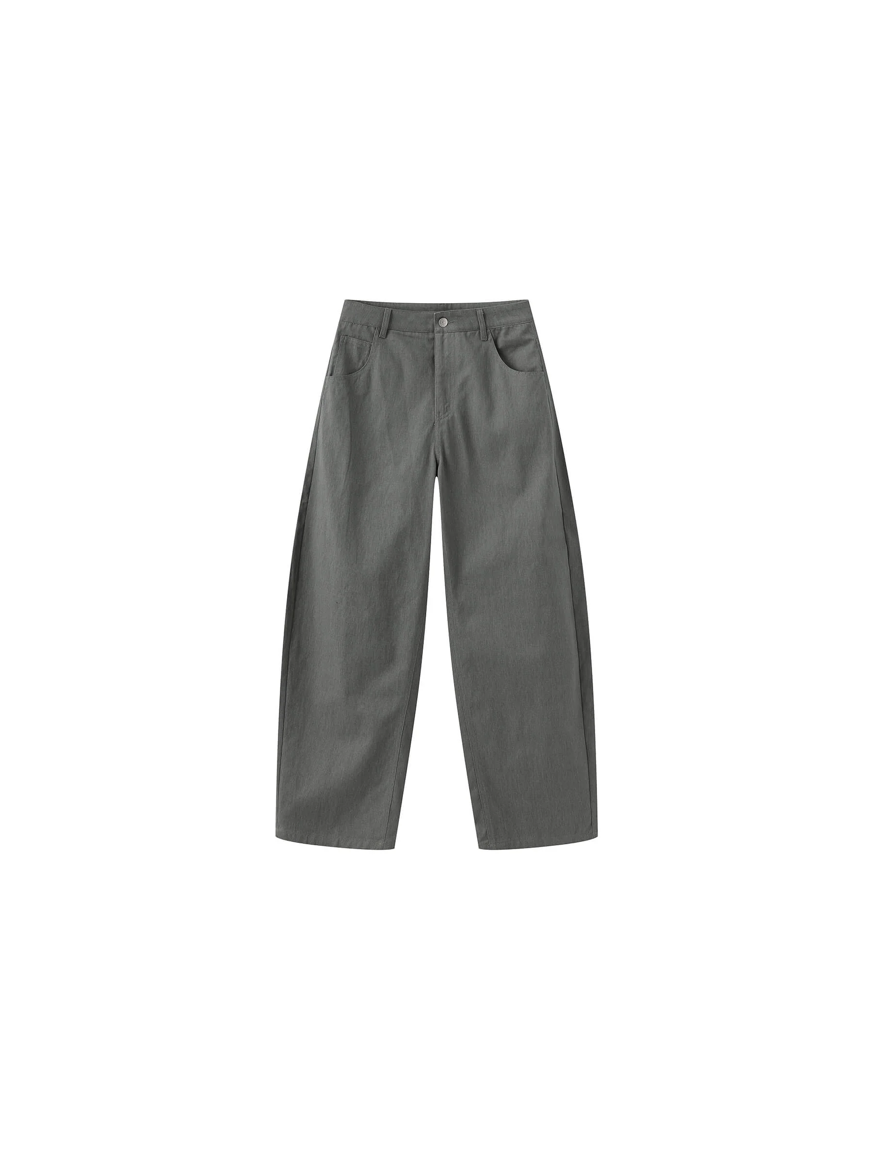 100% Cotton Draped Oversized Wide-Leg Casual Pants - Image 15