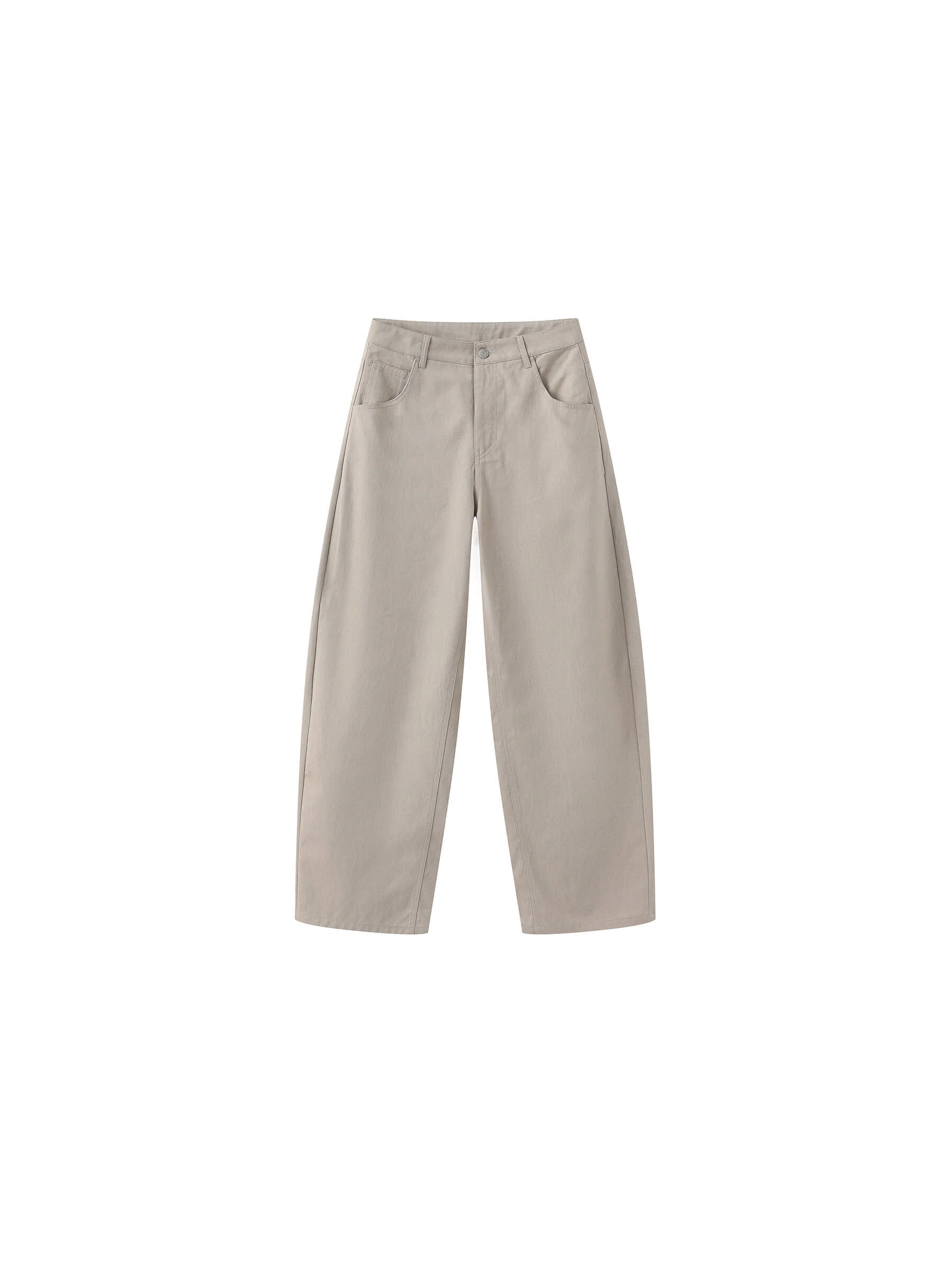 100% Cotton Draped Oversized Wide-Leg Casual Pants - Image 17