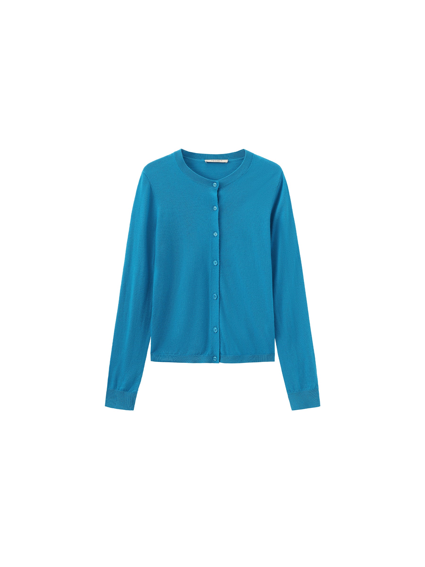 100% Wool Knit Cardigan with Crew Neck - Image 21