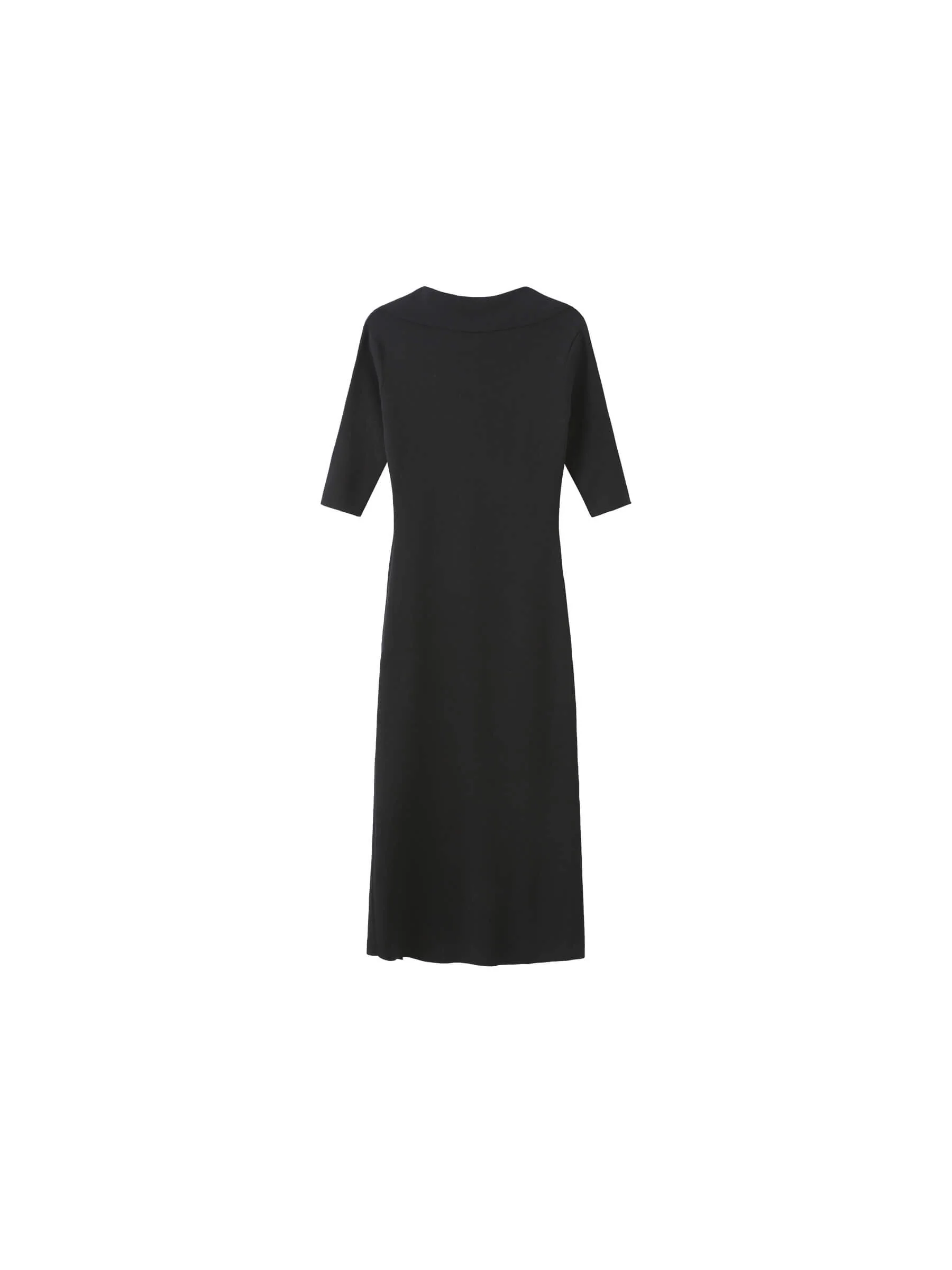 3/4 Sleeve Slitted Dress - Image 14