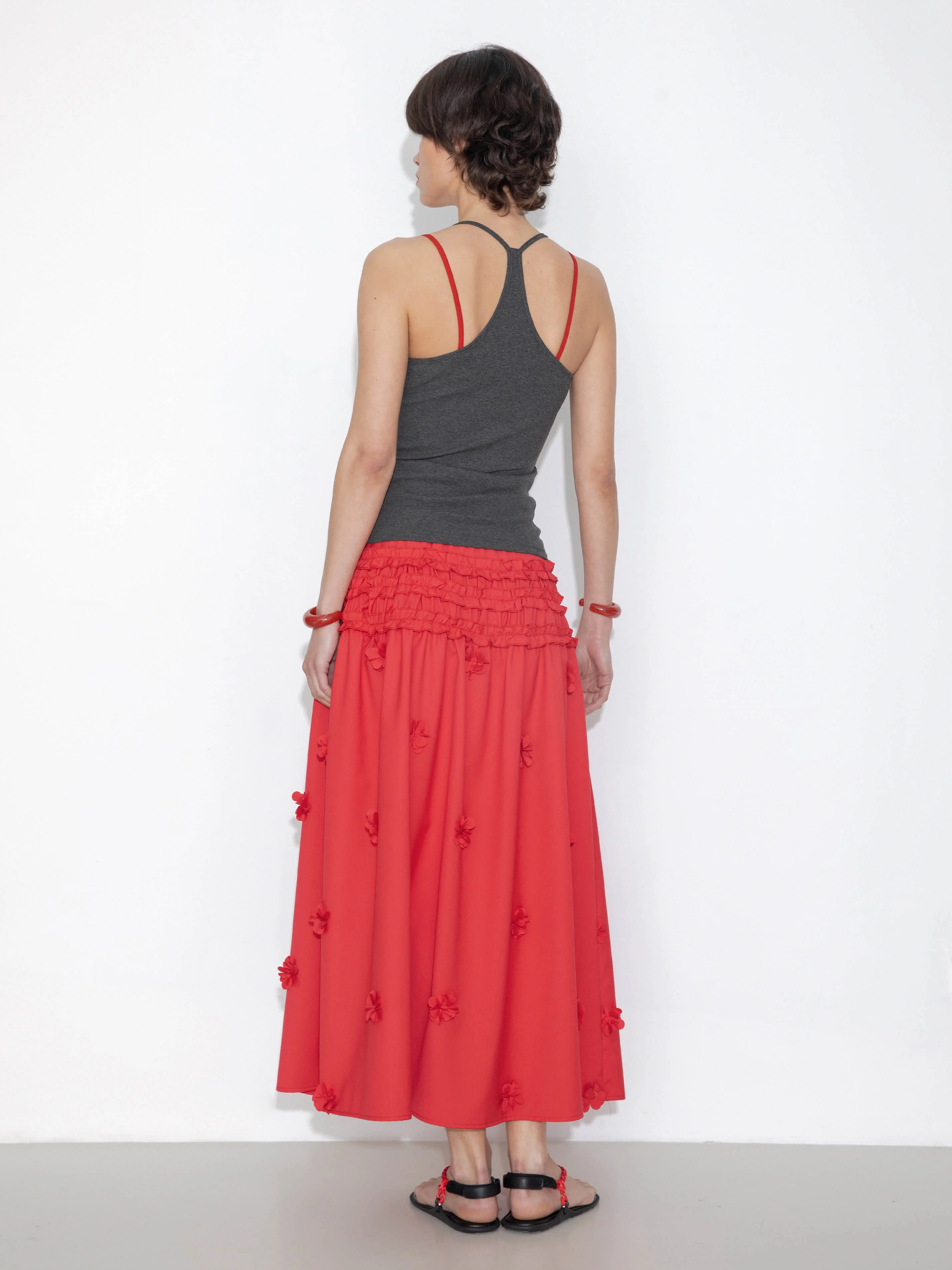 3D Floral Maxi Skirt - Image 13