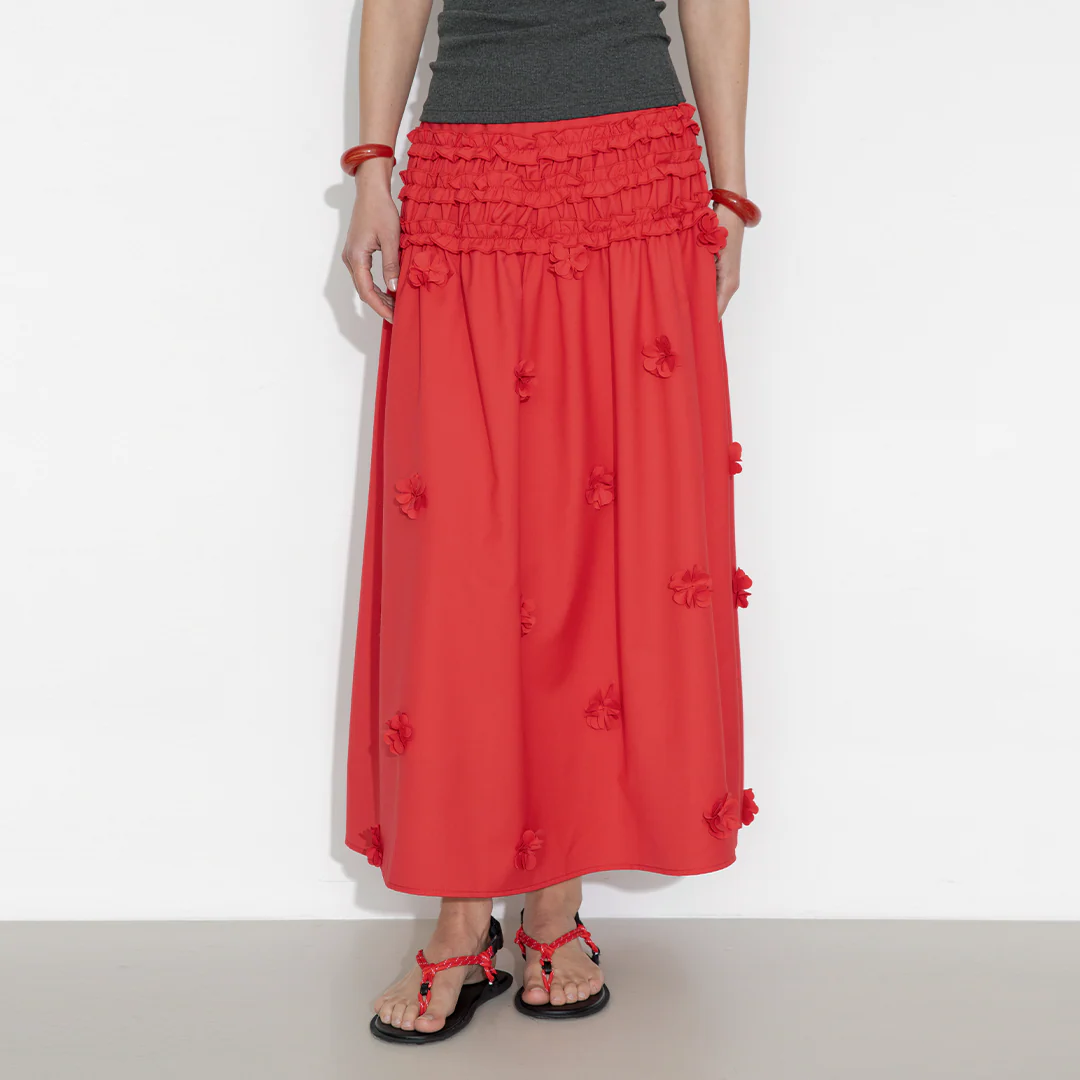 3D Floral Maxi Skirt - Image 14