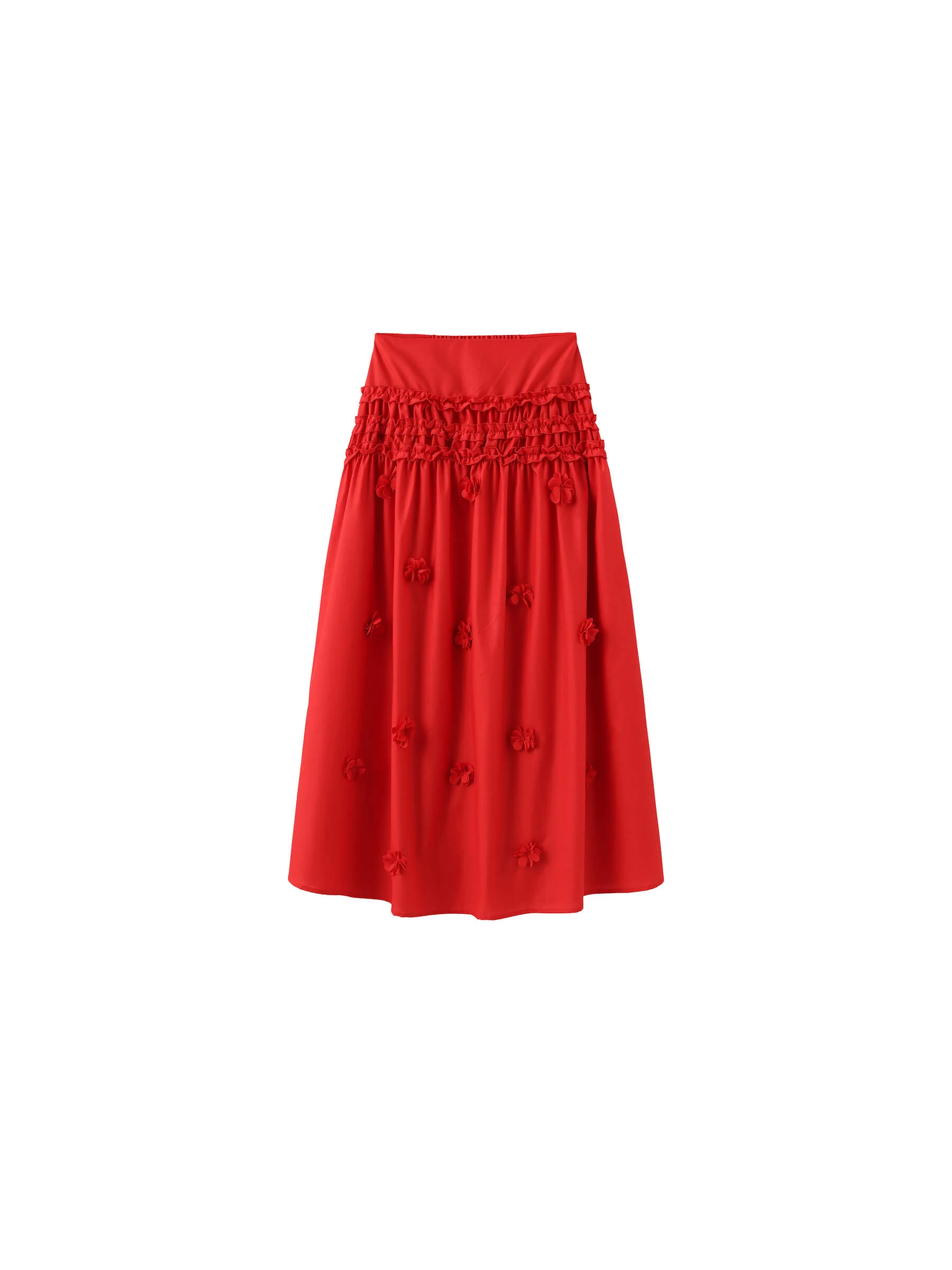 3D Floral Maxi Skirt - Image 15