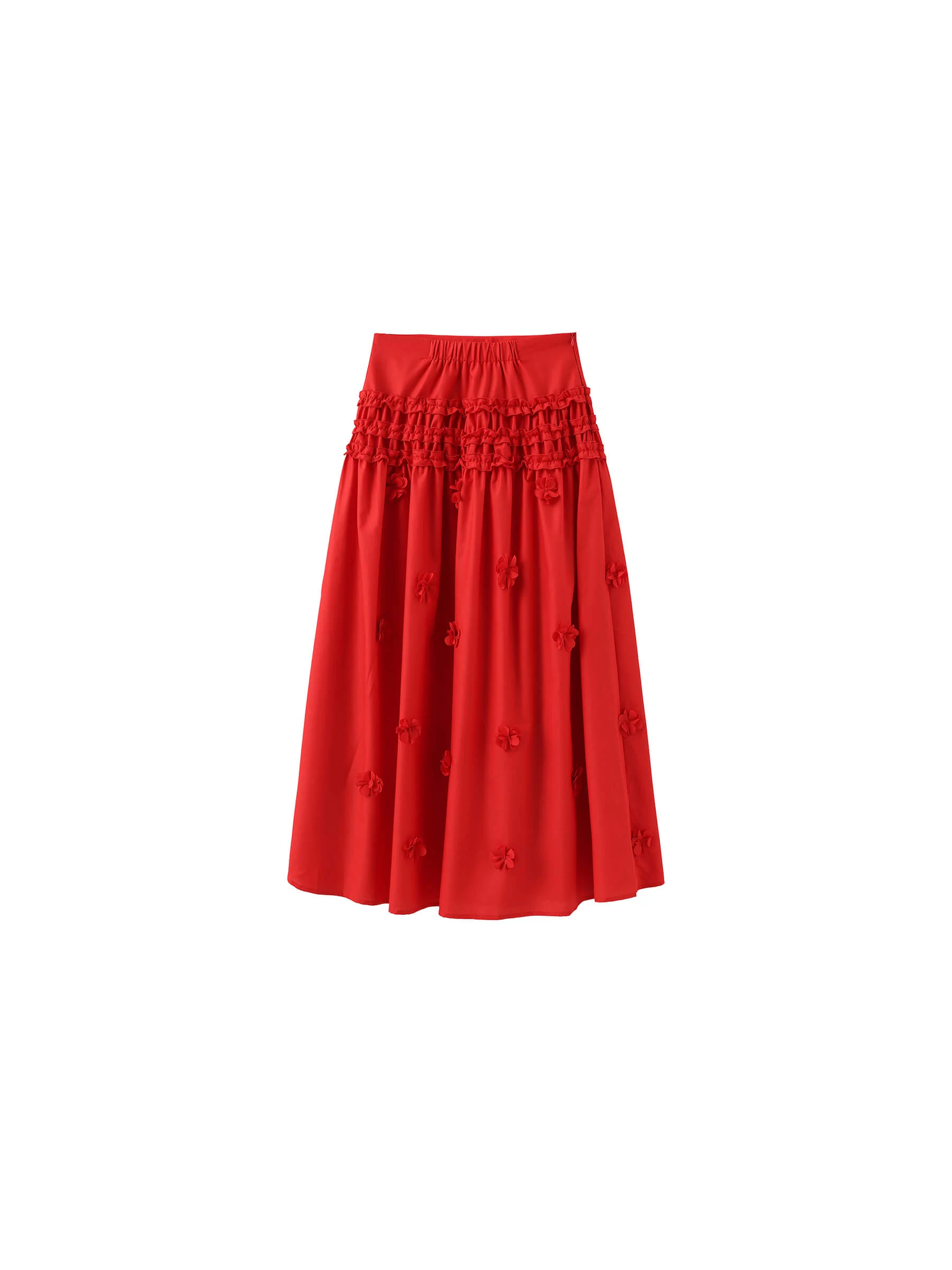 3D Floral Maxi Skirt - Image 16