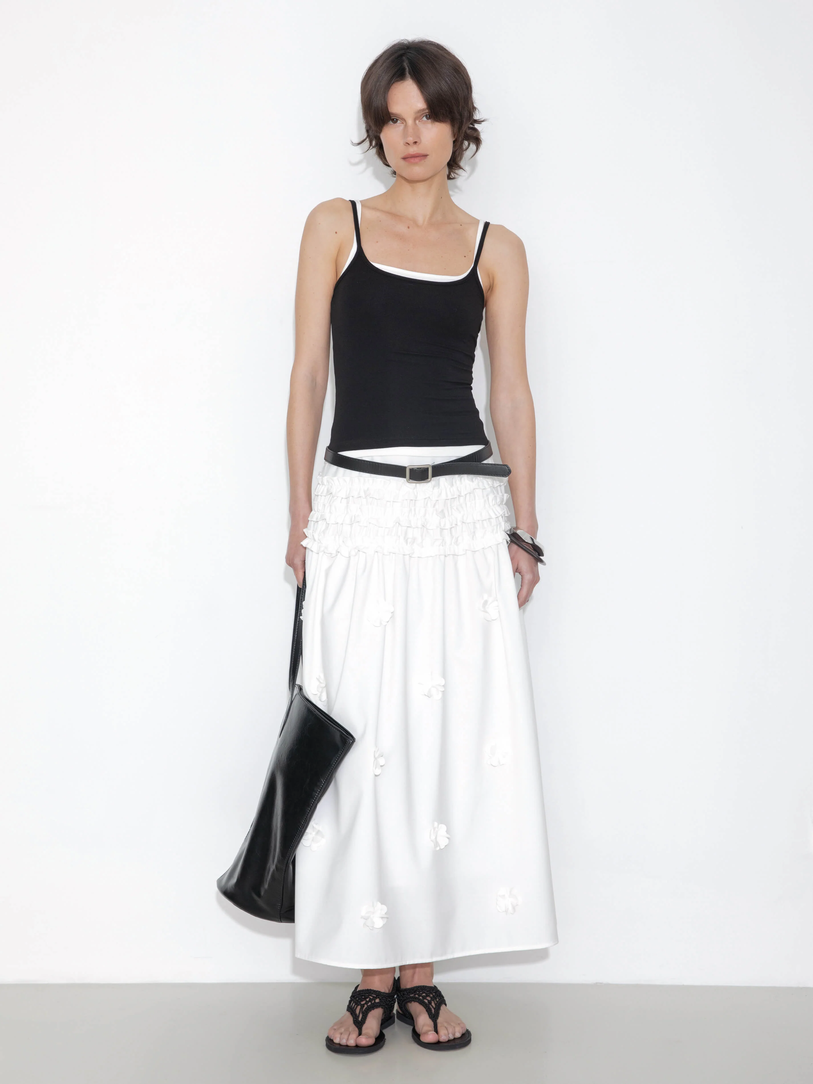 3D Floral Maxi Skirt - Image 6