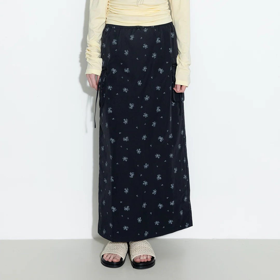 A-line Floral Skirt - Image 9