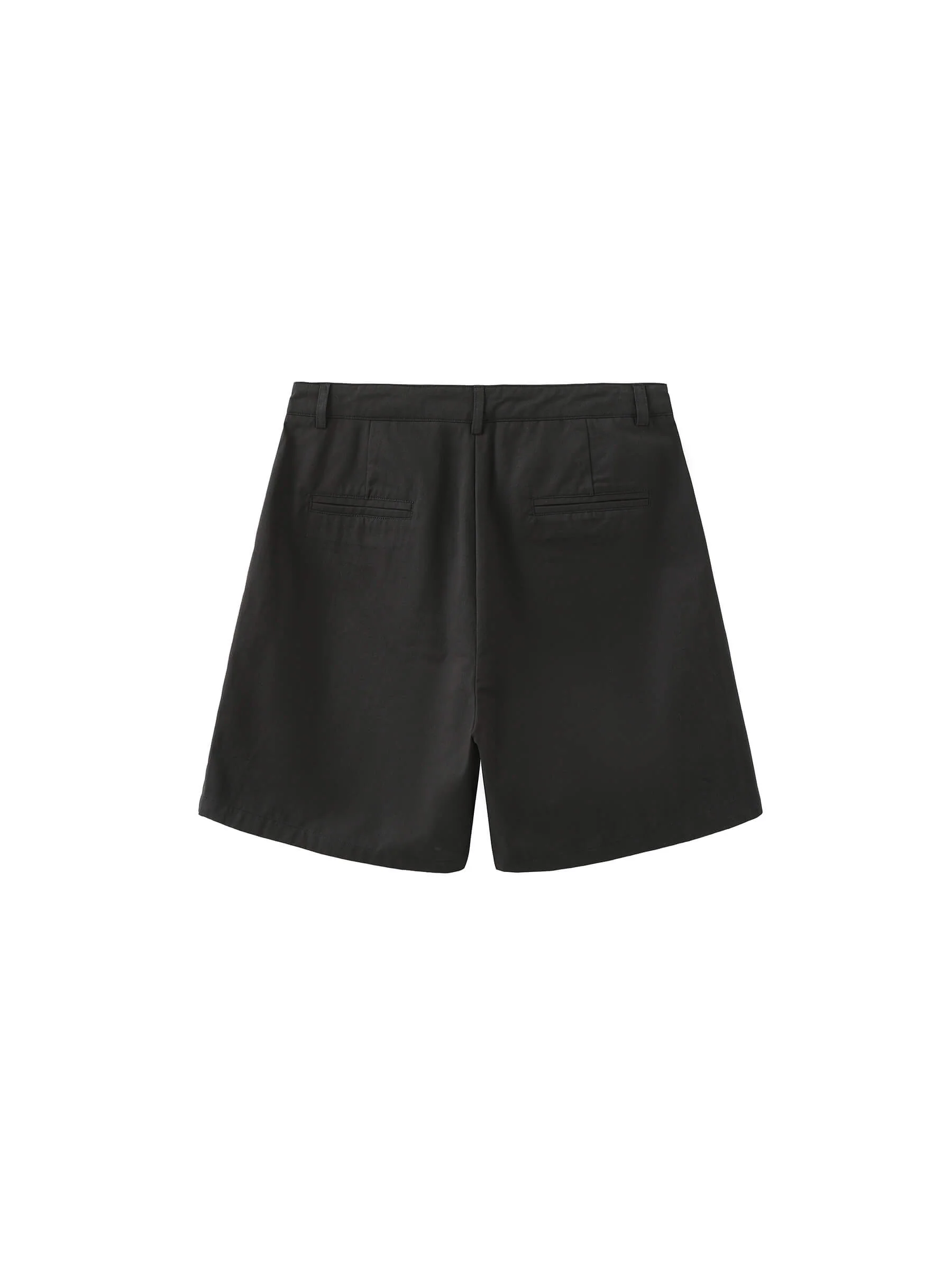 A-line Pleated Tailored Shorts - Image 23
