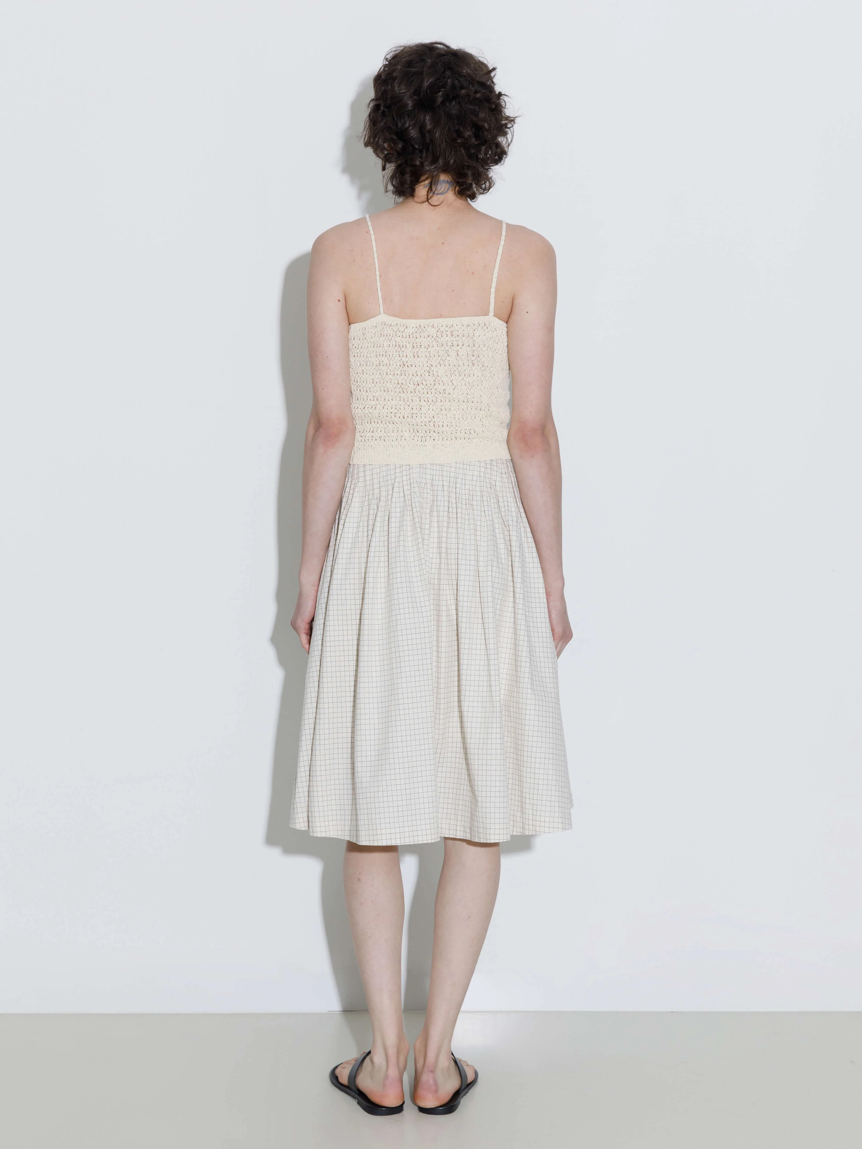 100% Cotton A-Line Midi Skirt - Image 14