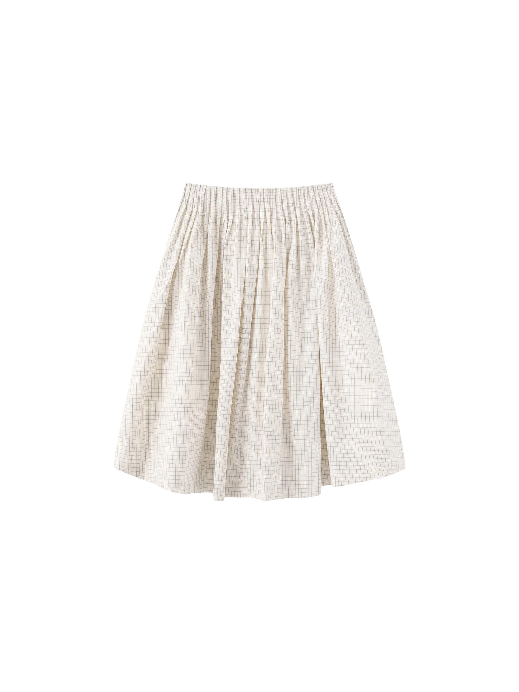 100% Cotton A-Line Midi Skirt - Image 15