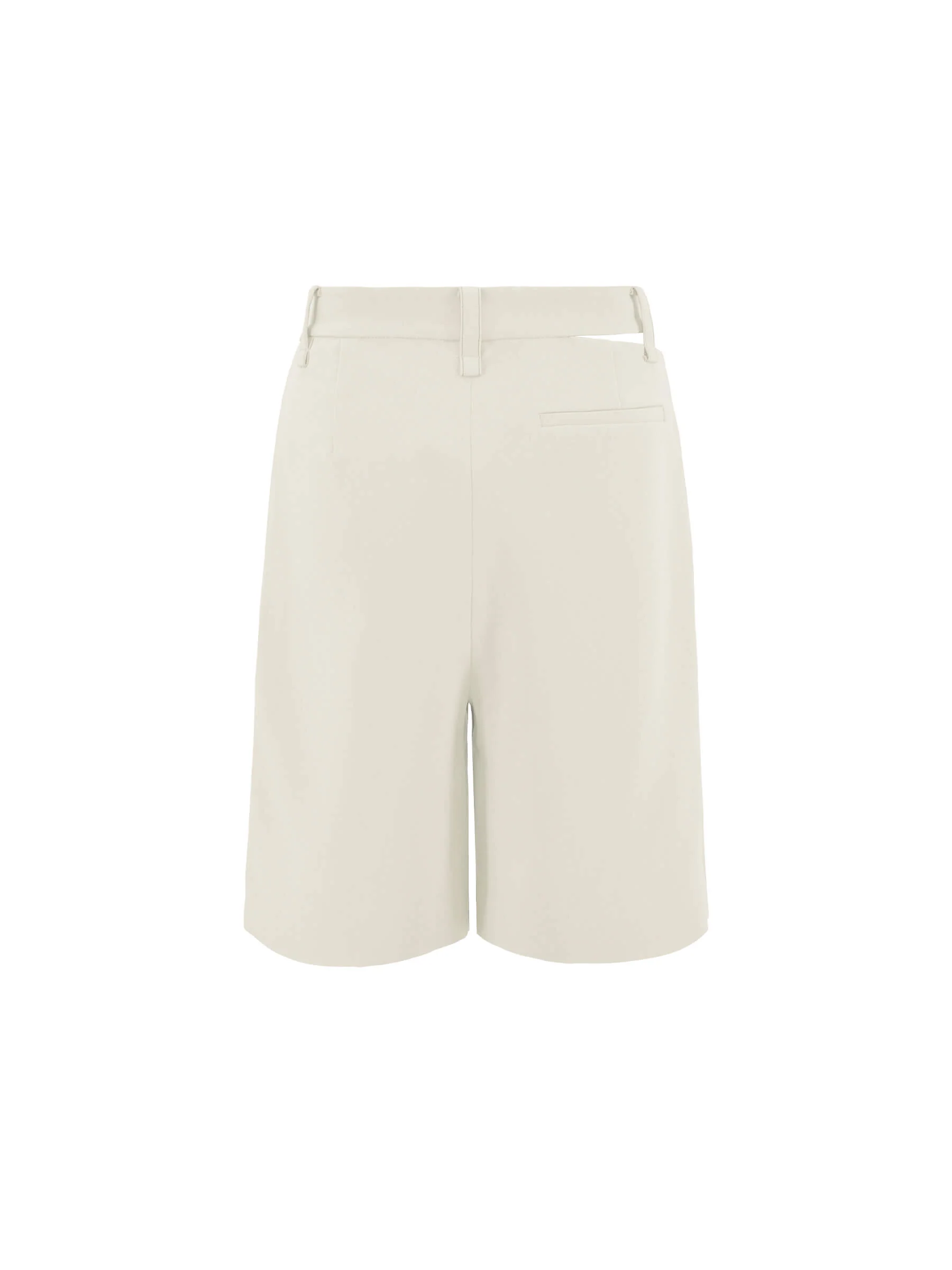 Asymmetric Cut Out Tailored Shorts - Image 16