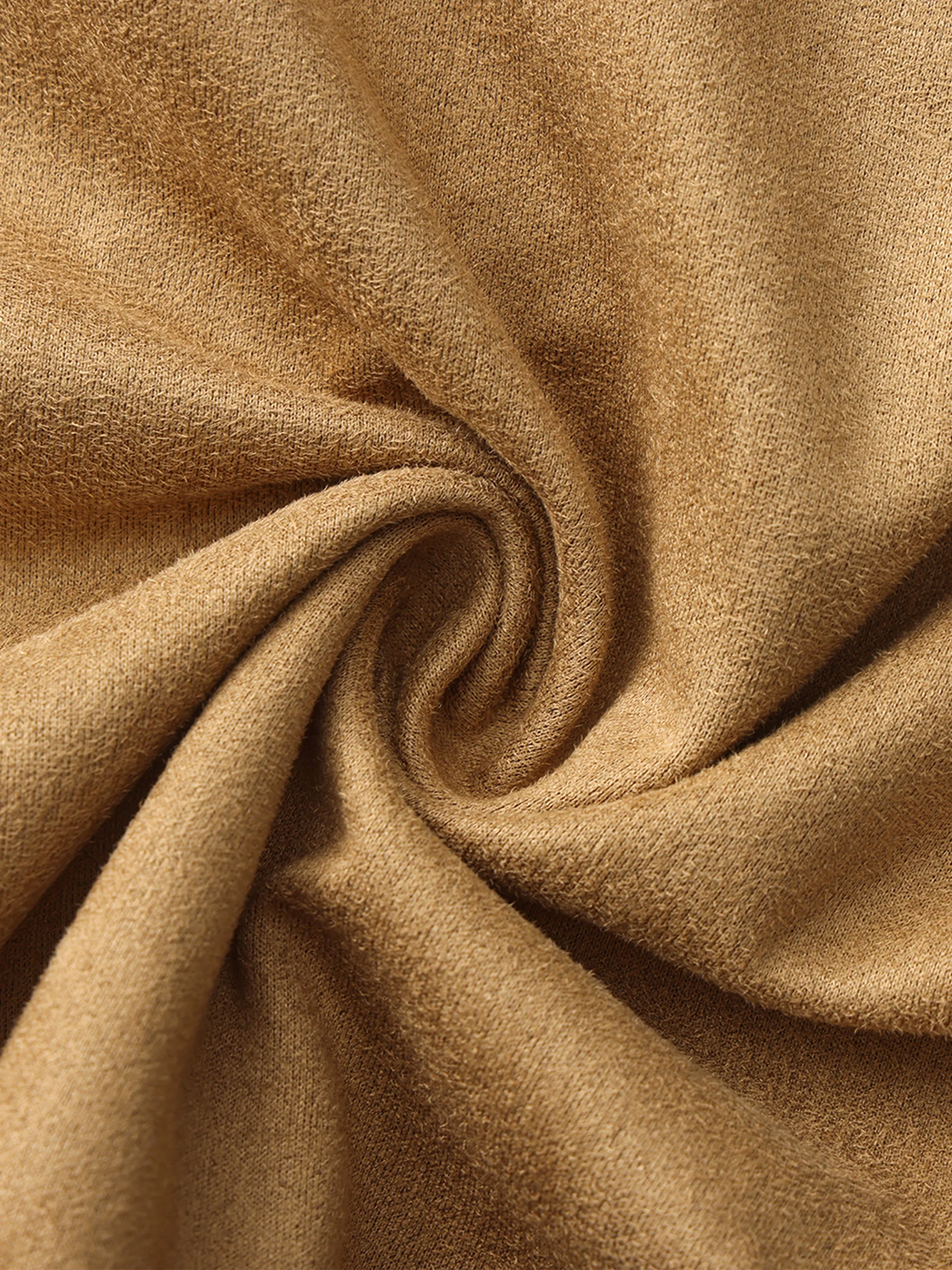 Asymmetrical Suede Skirt - Image 10