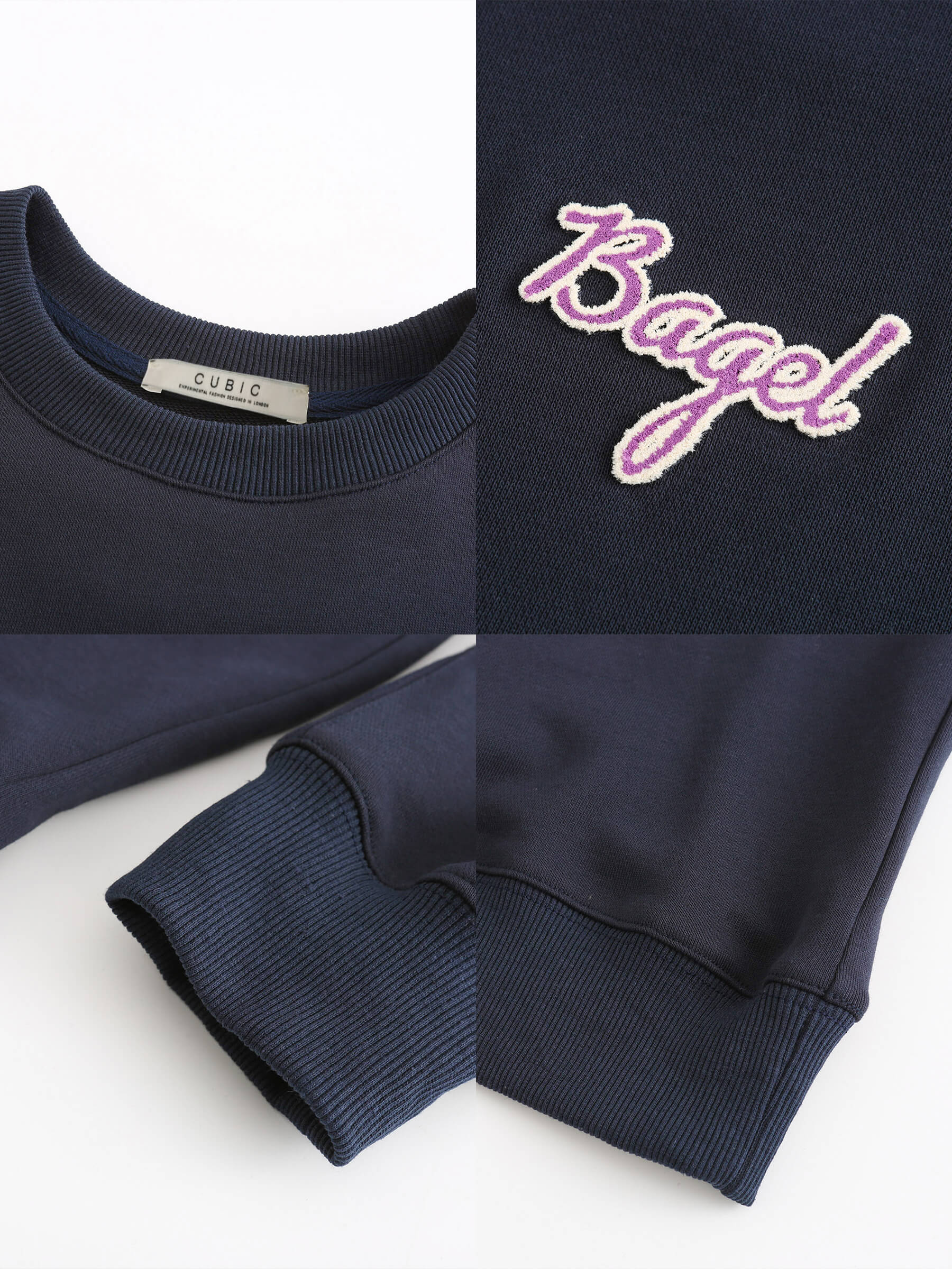 Bagel Oversized Boyfriend Sweater - Image 17