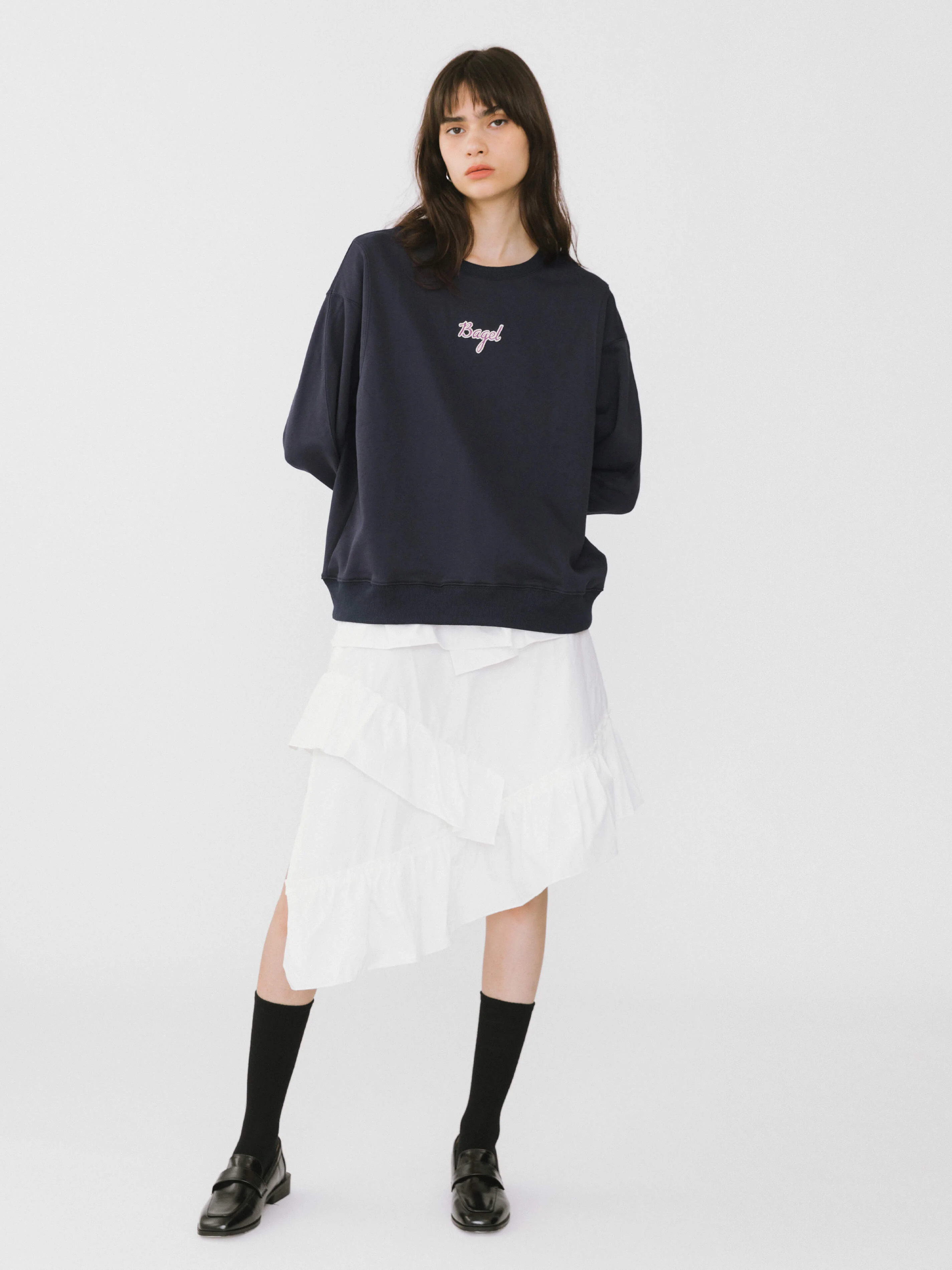 Bagel Oversized Boyfriend Sweater - Image 5