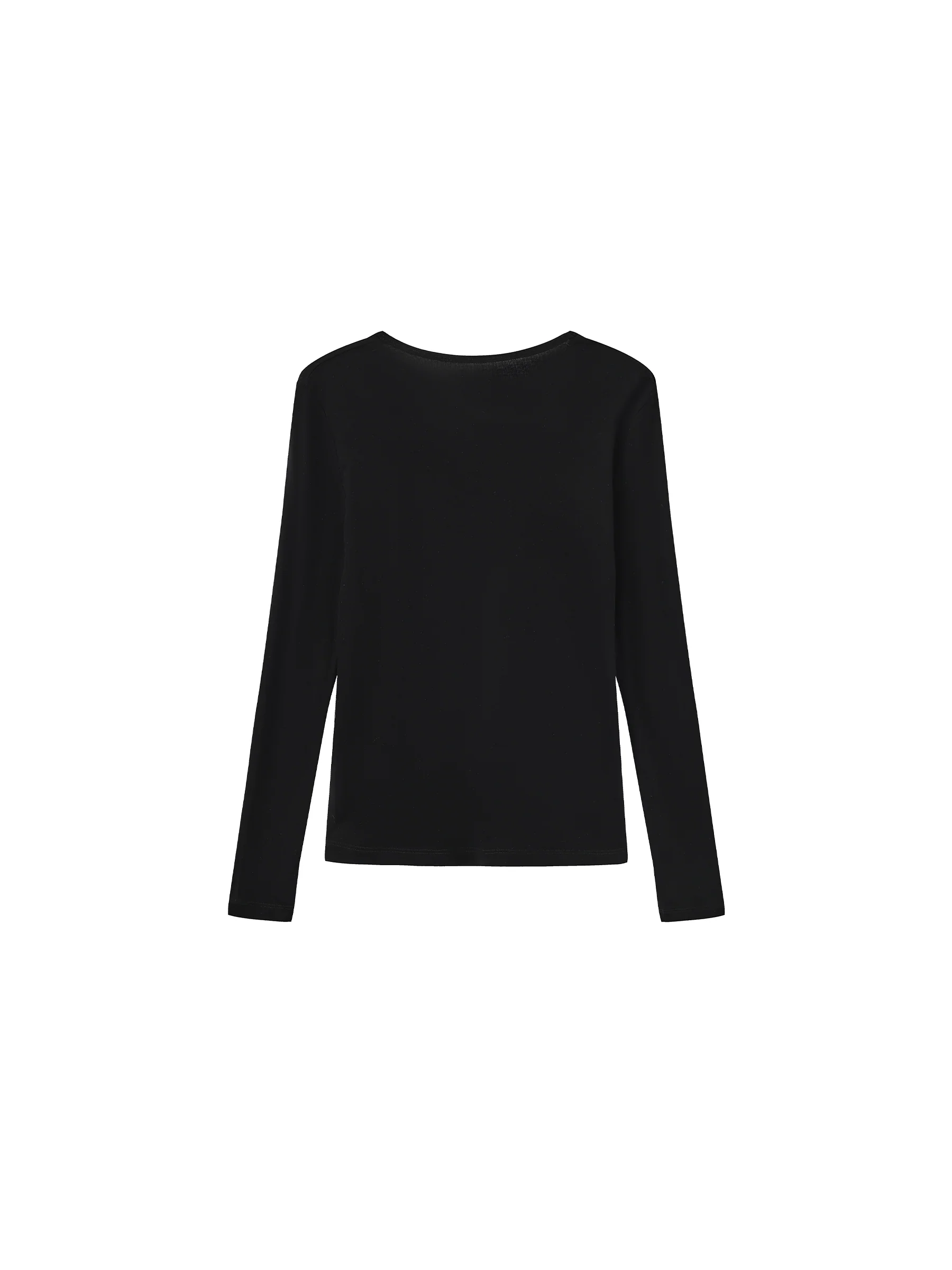 Basic Long-Sleeve Layering Top - Image 26