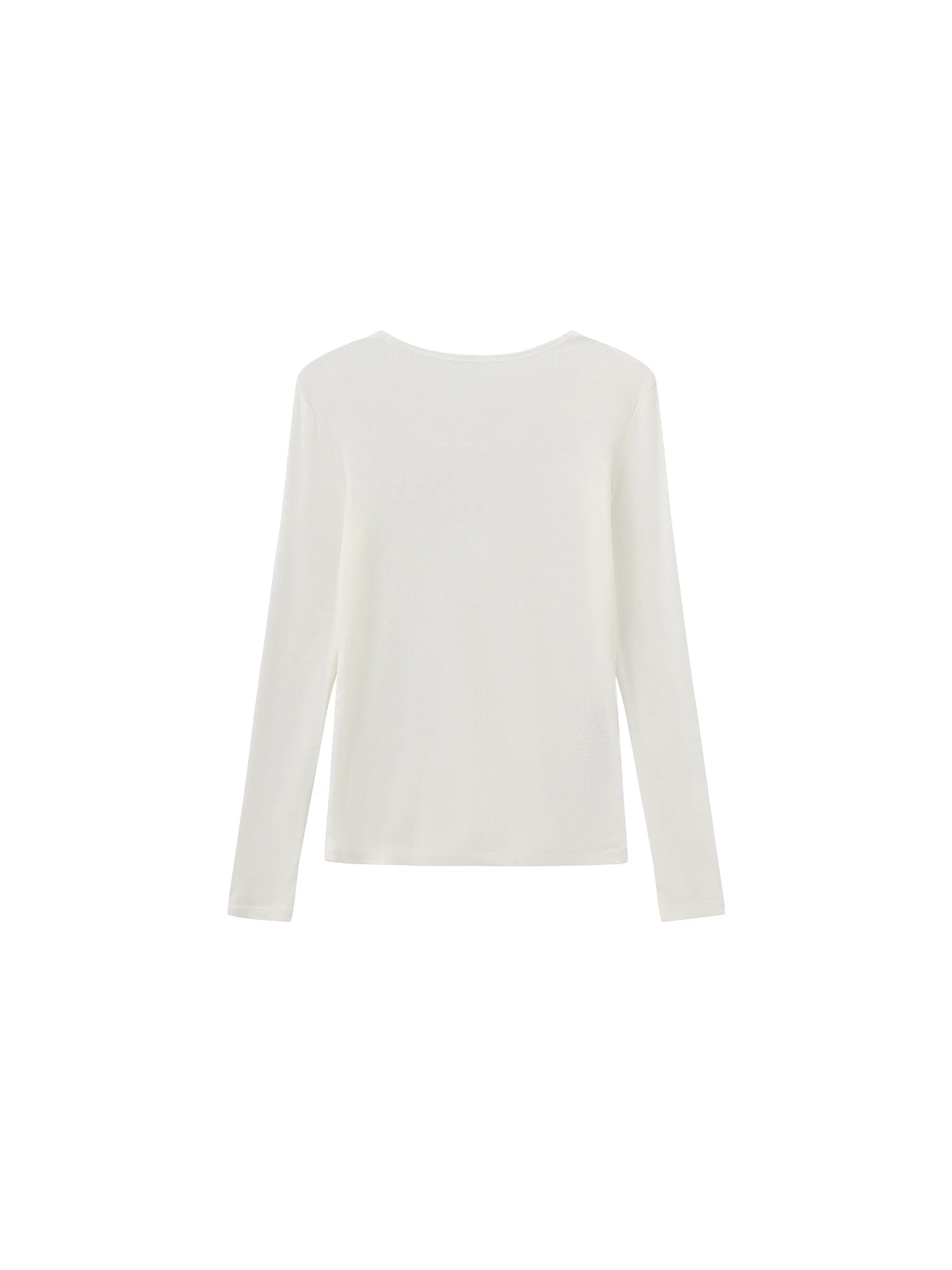 Basic Long-Sleeve Layering Top - Image 28