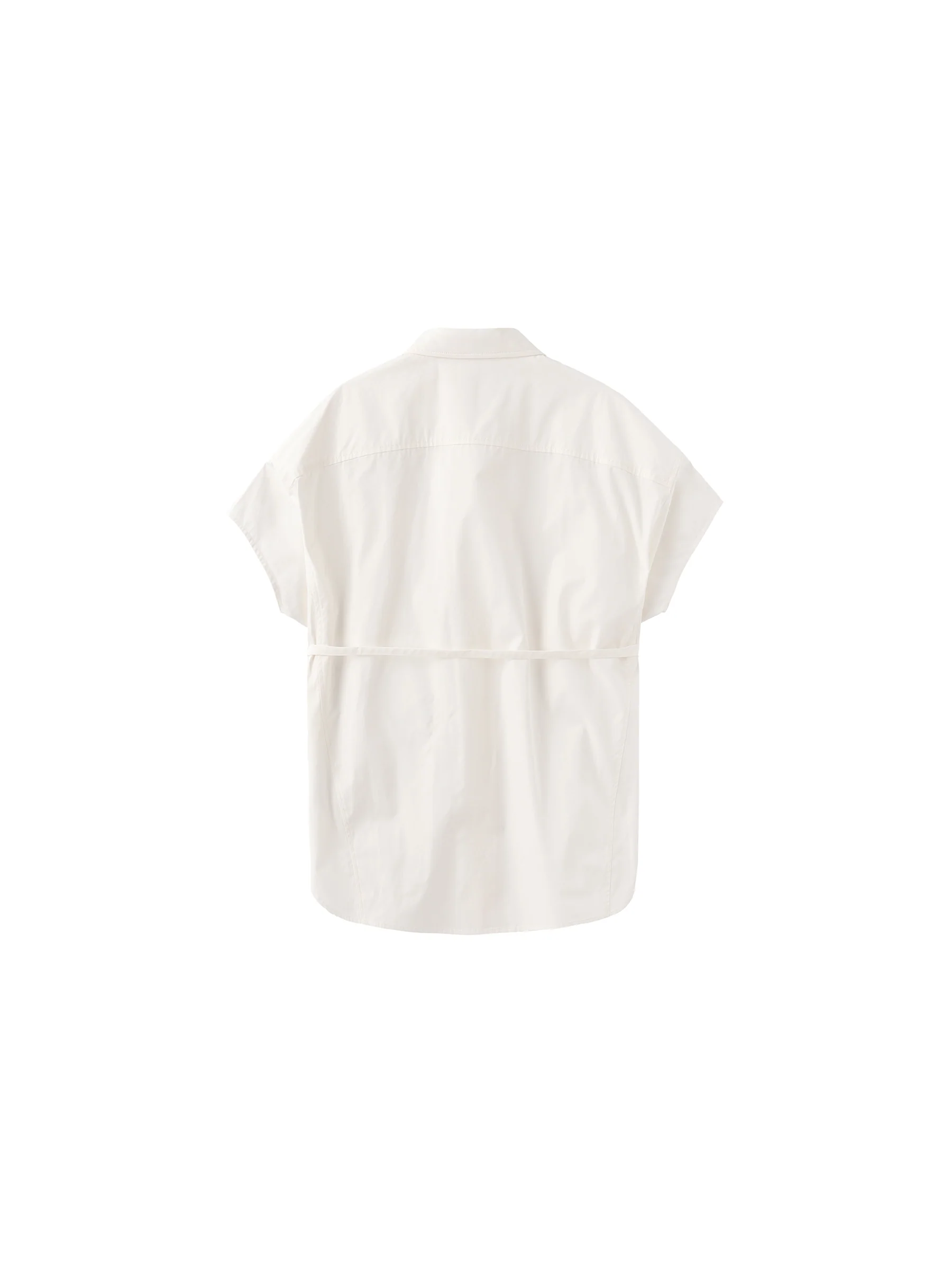Beaded Placket Utility Short-Sleeve Shirt - Image 16