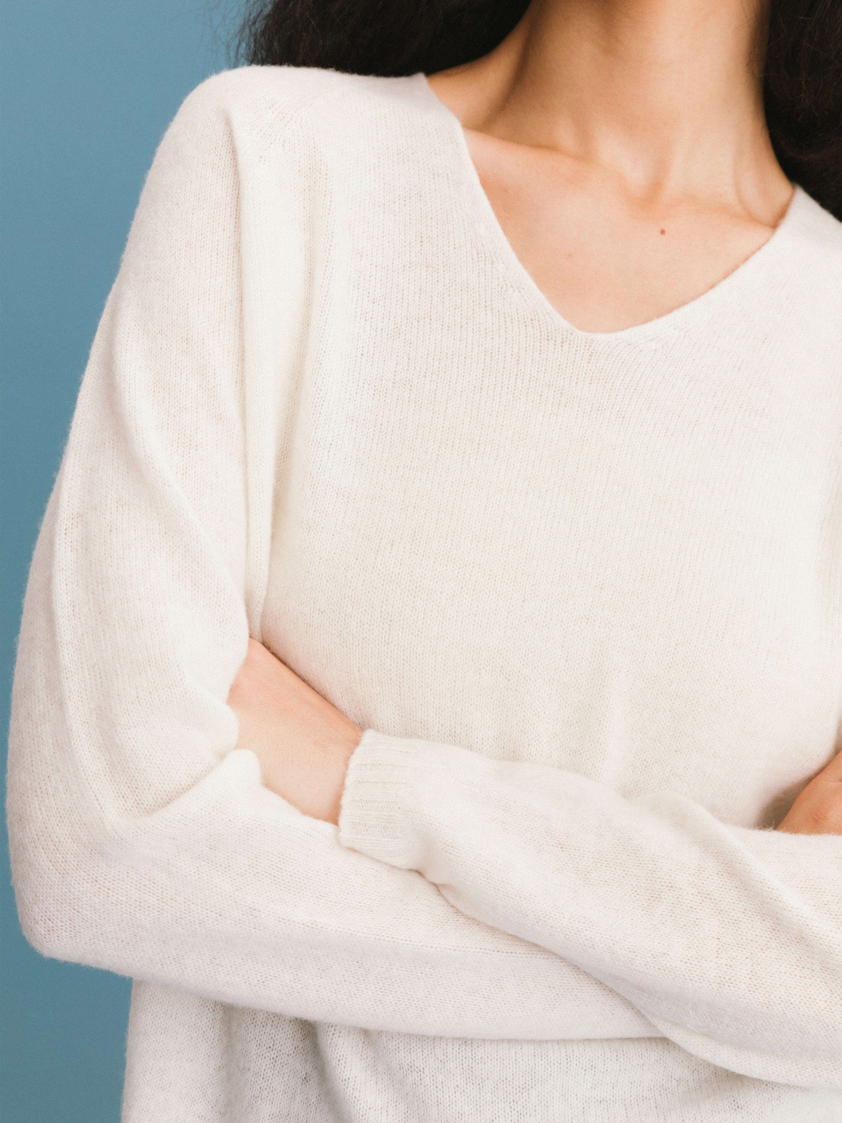 ONE BY CUBIC Boxy 100% Sheep Wool Knitwear Jumper - Image 16