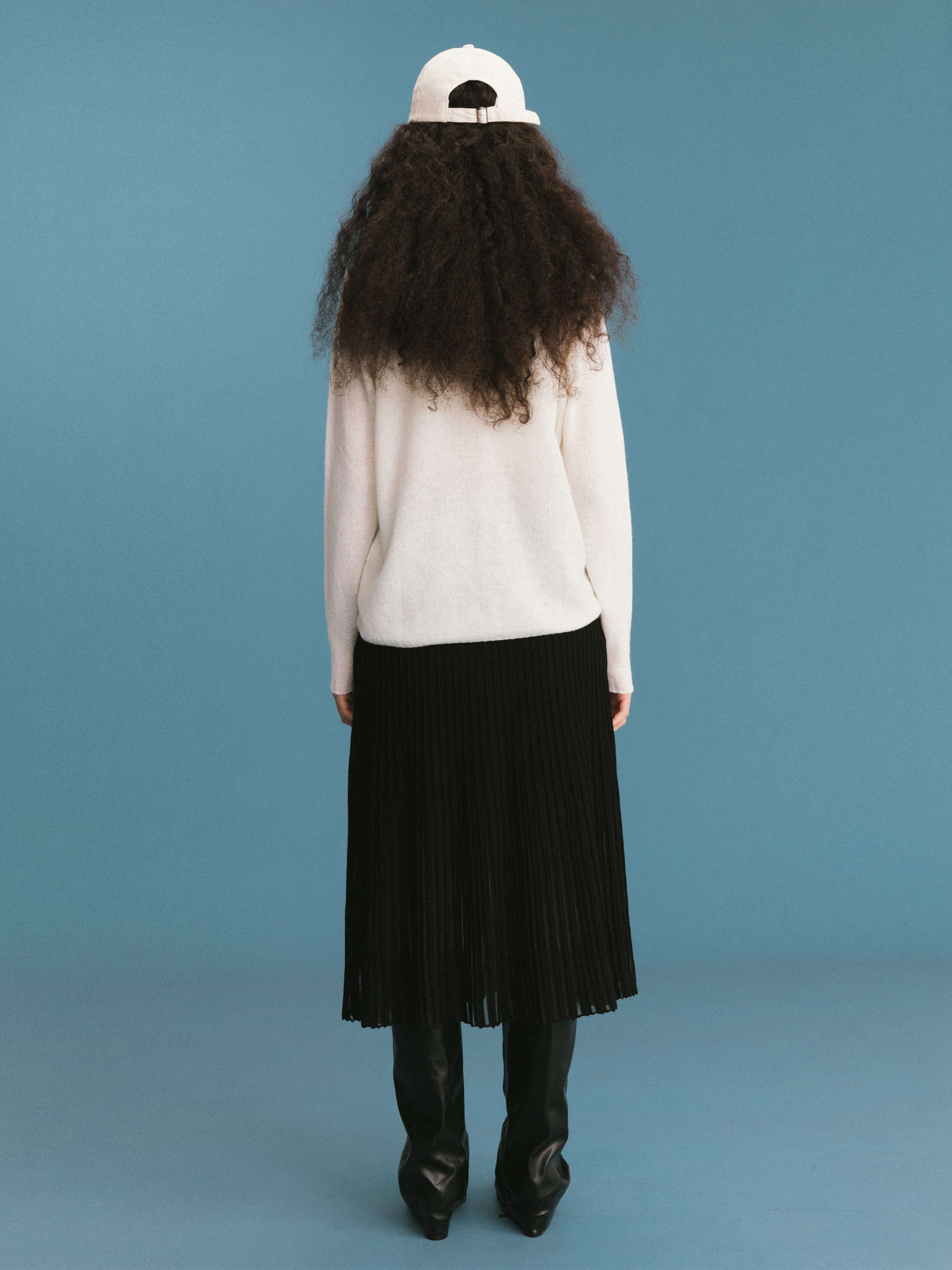 ONE BY CUBIC Boxy 100% Sheep Wool Knitwear Jumper - Image 20