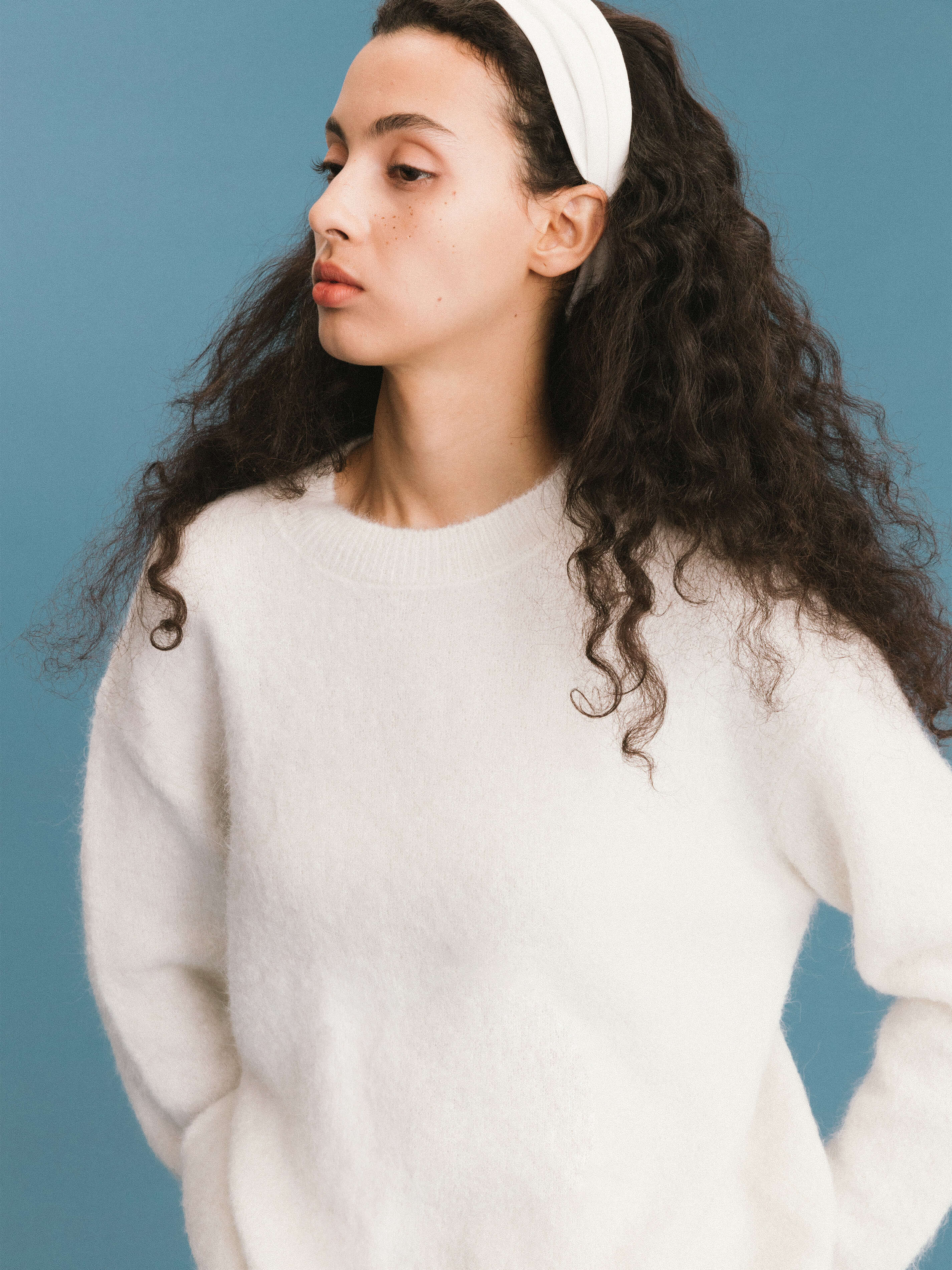 ONE BY CUBIC Brushed Alpaca Knitwear Jumper - Image 18
