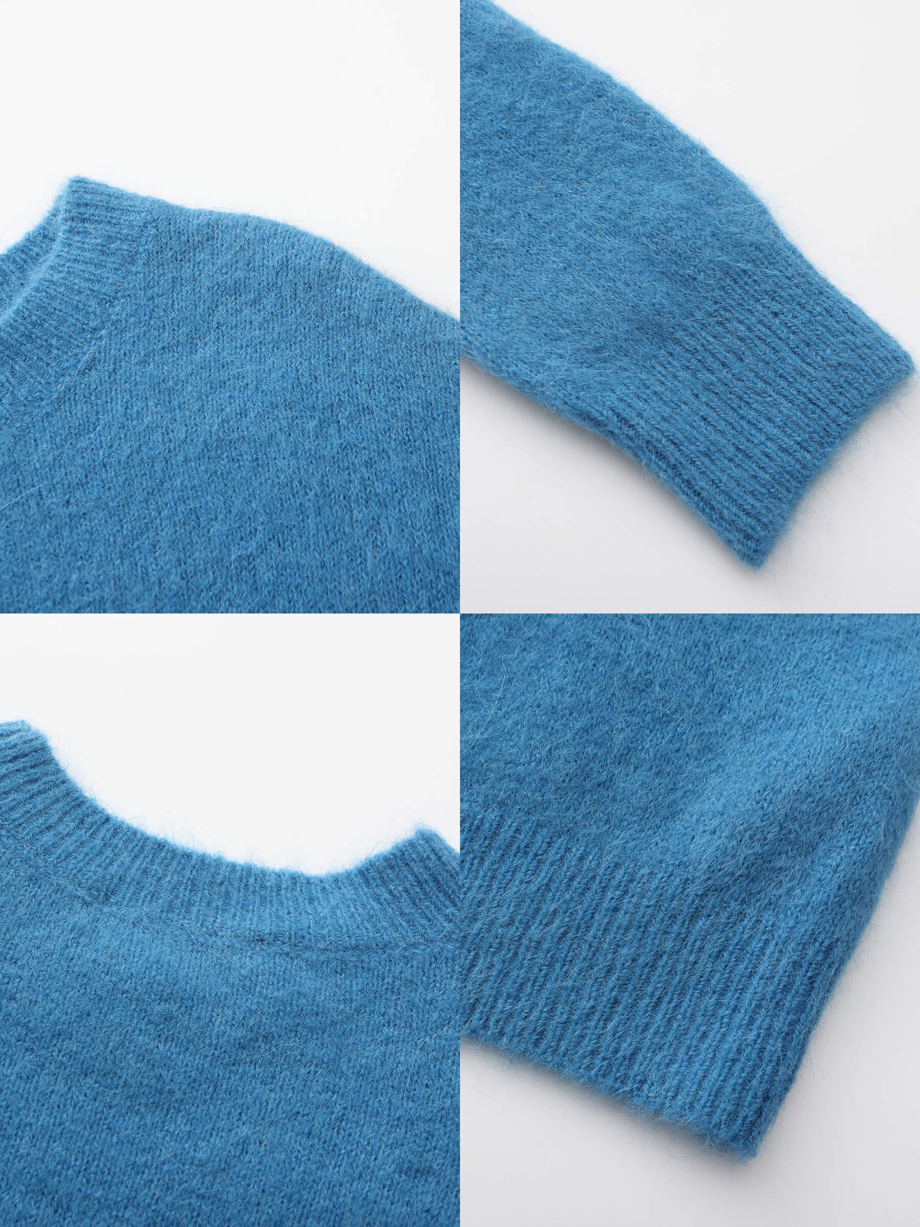 ONE BY CUBIC Brushed Alpaca Knitwear Jumper - Image 24