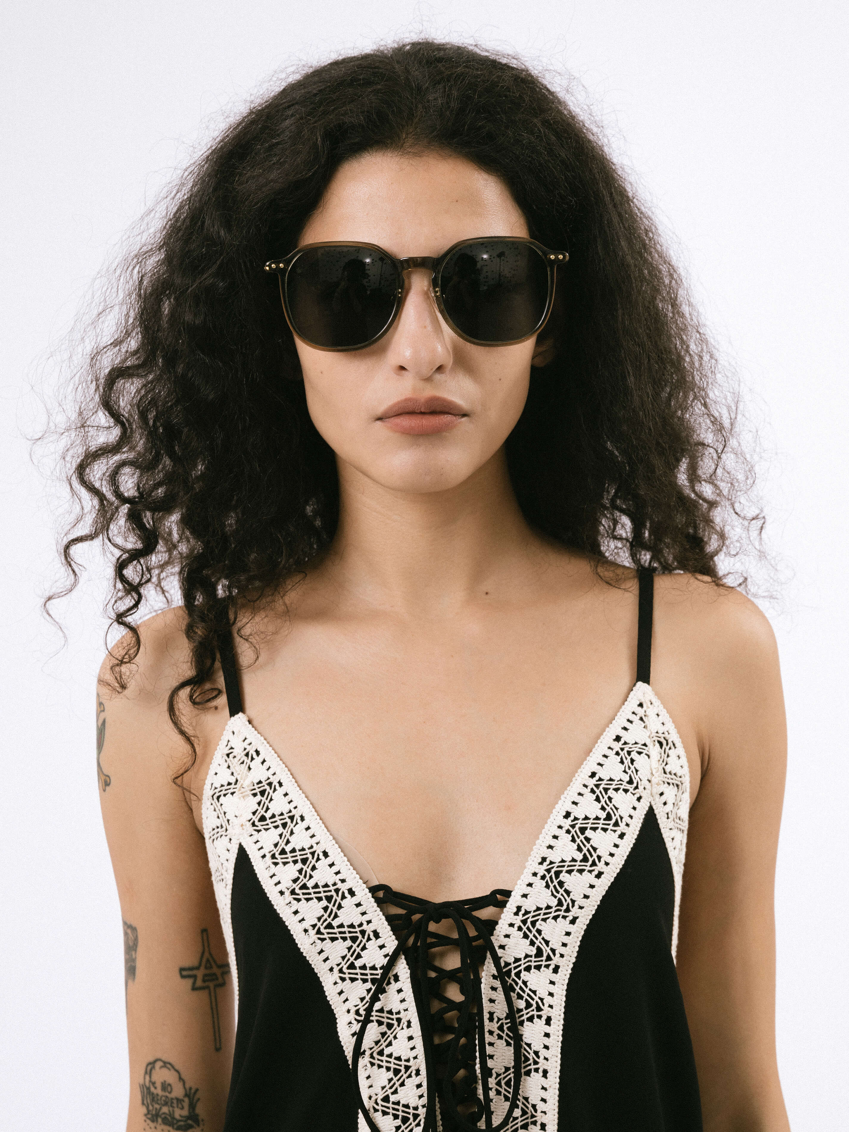 Oversized Round Sunglasses - Image 5
