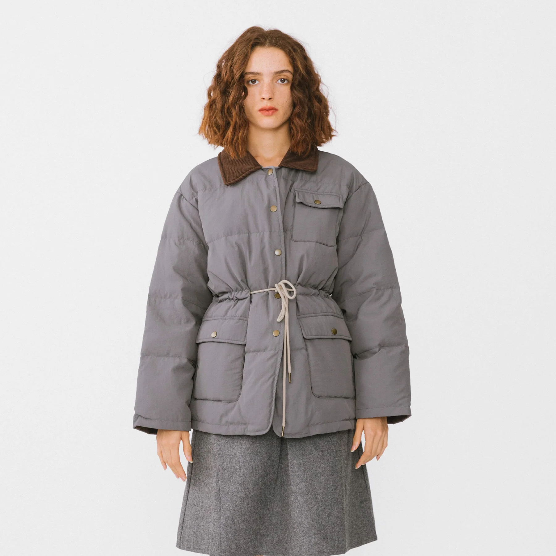 Cargo Down Coat - Image 10