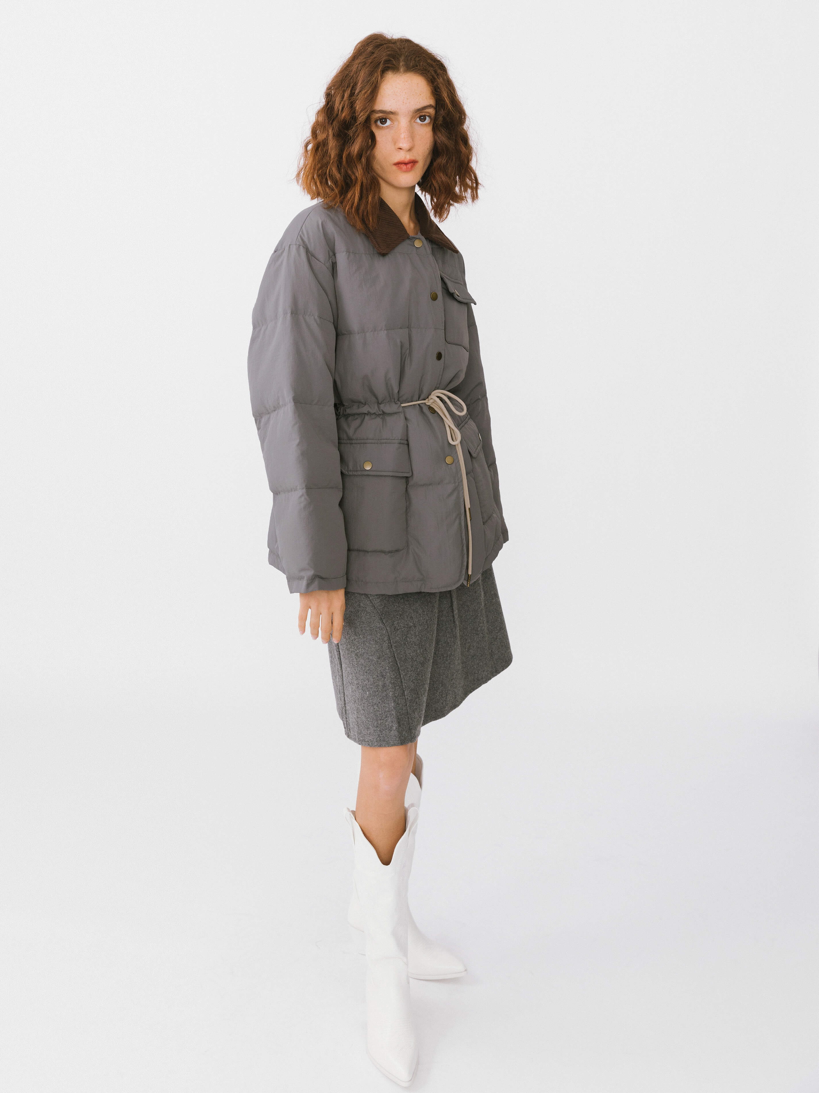 Cargo Down Coat - Image 13