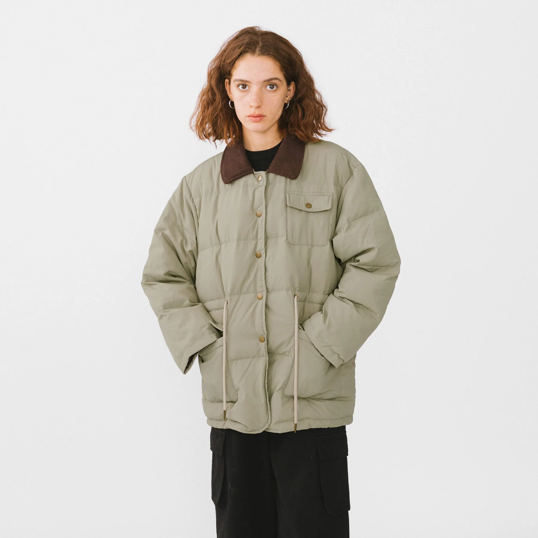 Cargo Down Coat - Image 7
