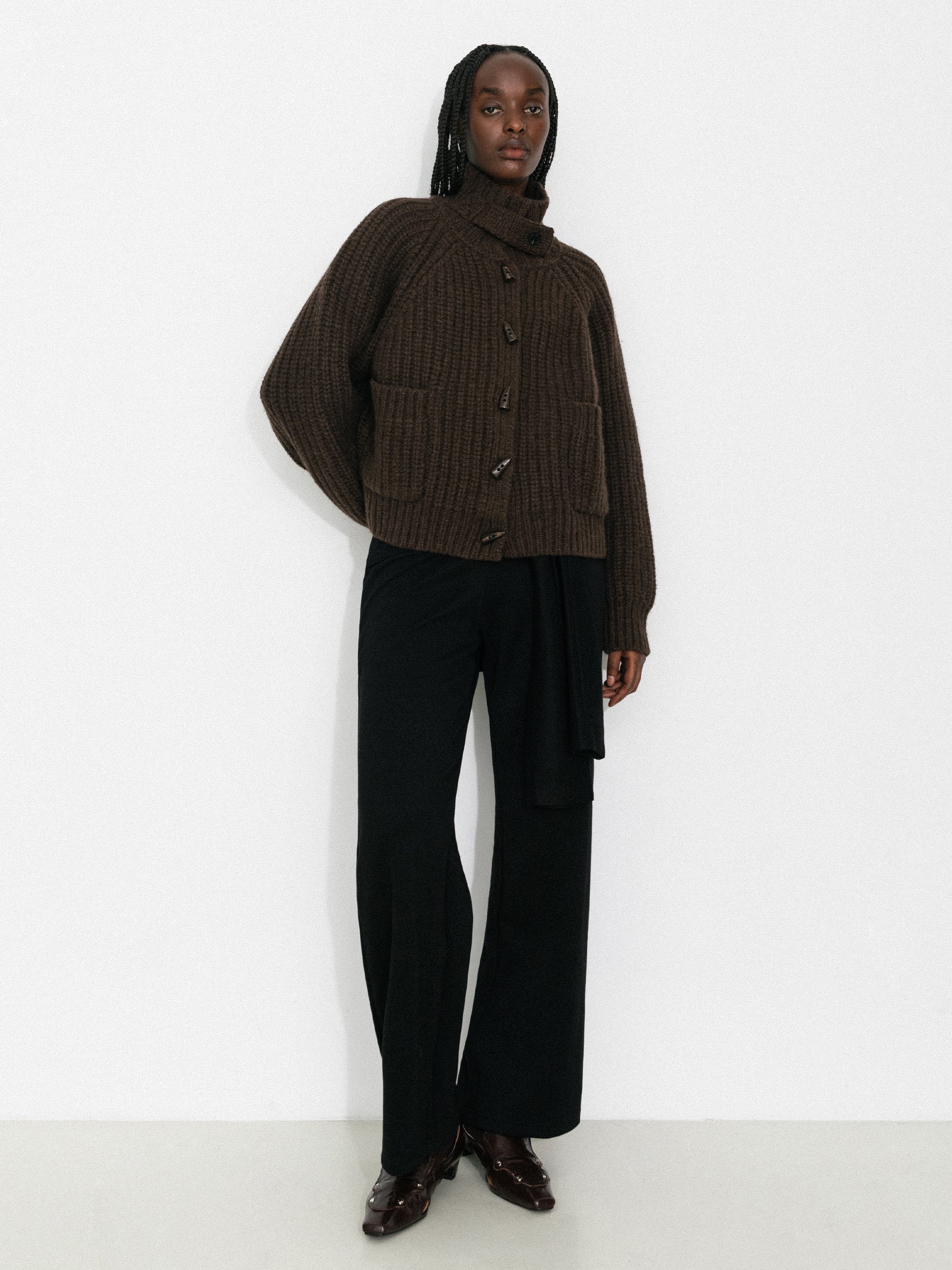 Casual Drawstring Waist Straight Pants - Image 2