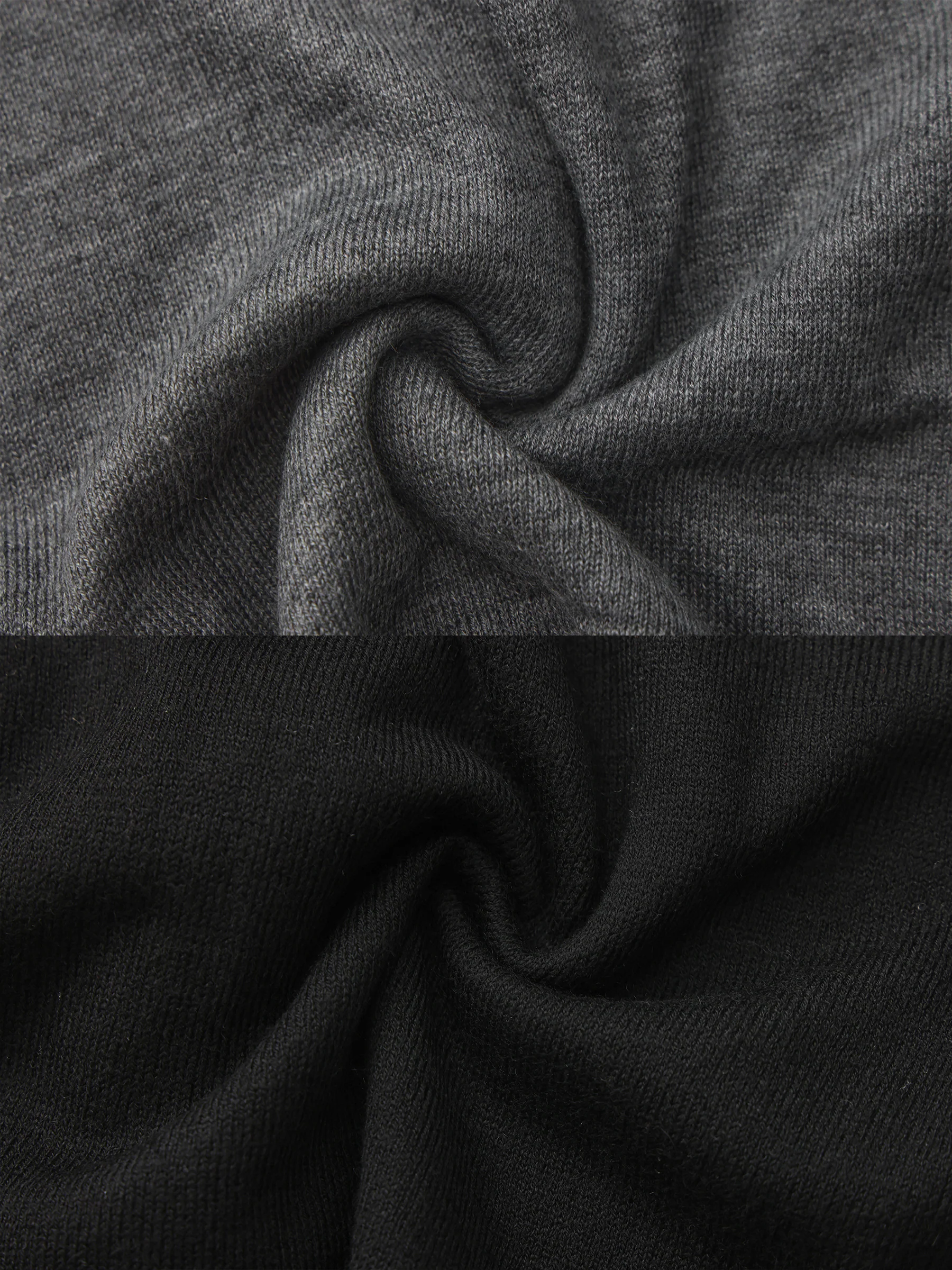 Casual Faux-Layer Knit Top - Image 19