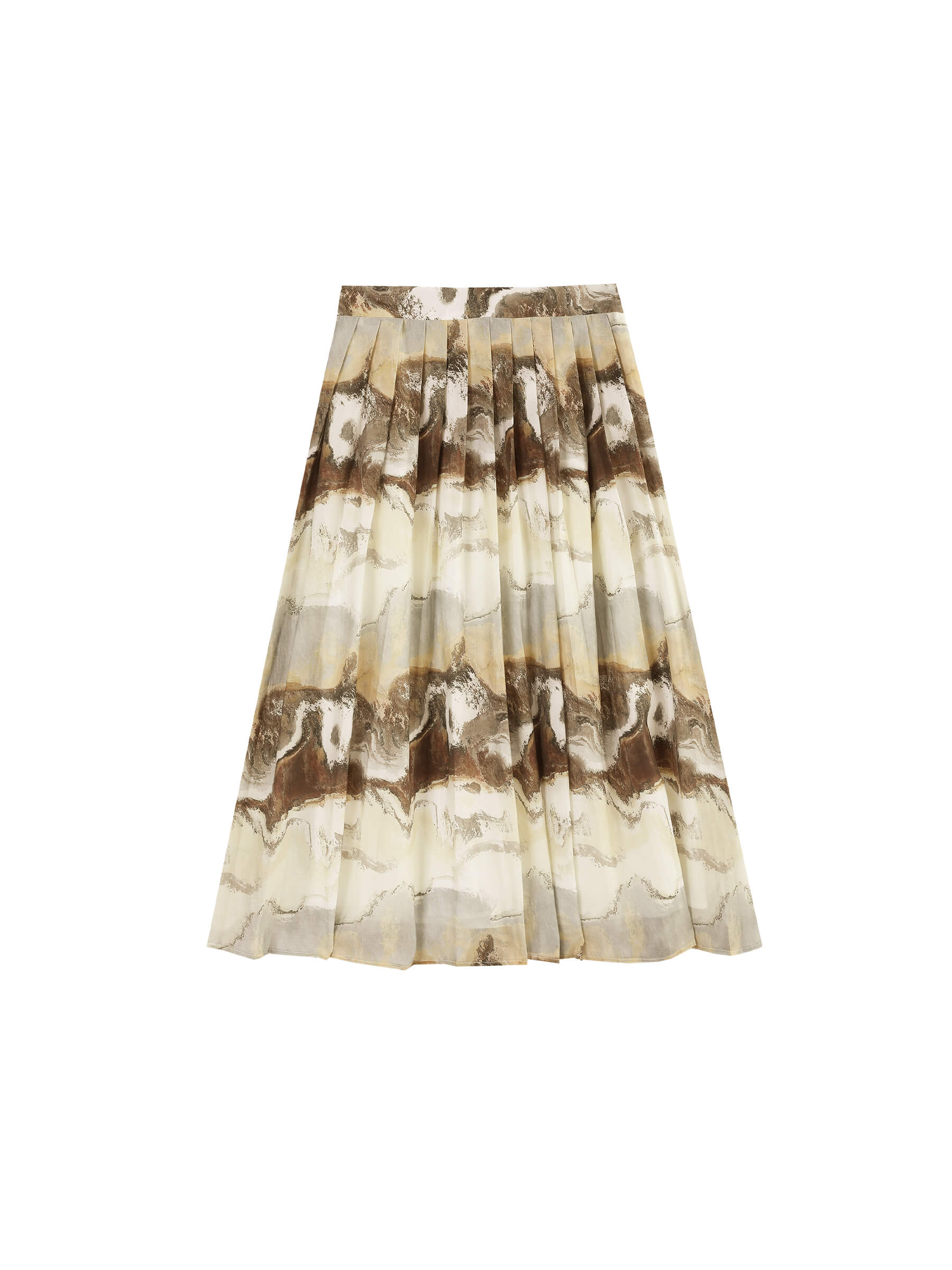 Coast Printed Pleated Skirt - Image 9