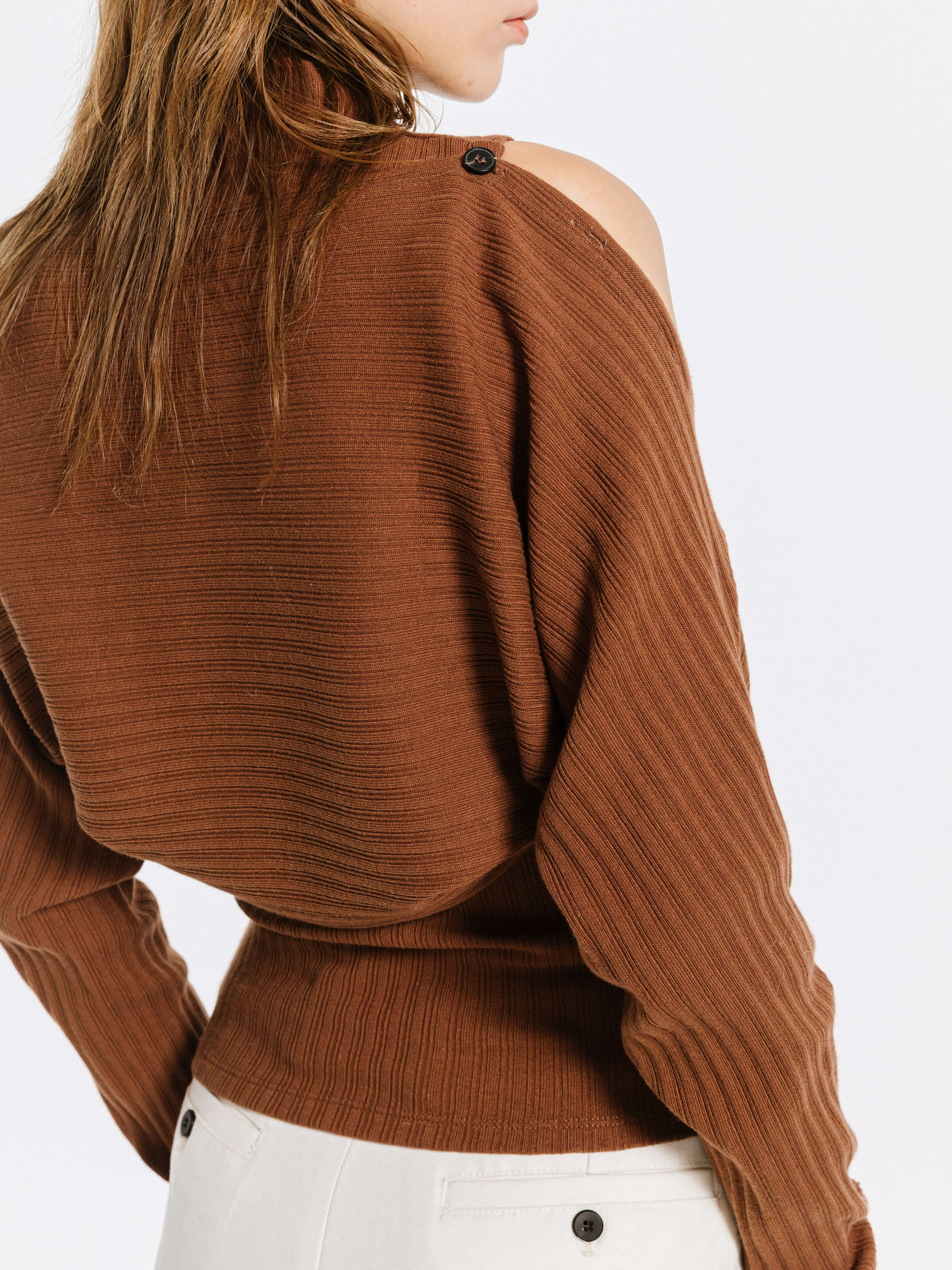 Detachable Knit Long Sleeve Top - Image 11