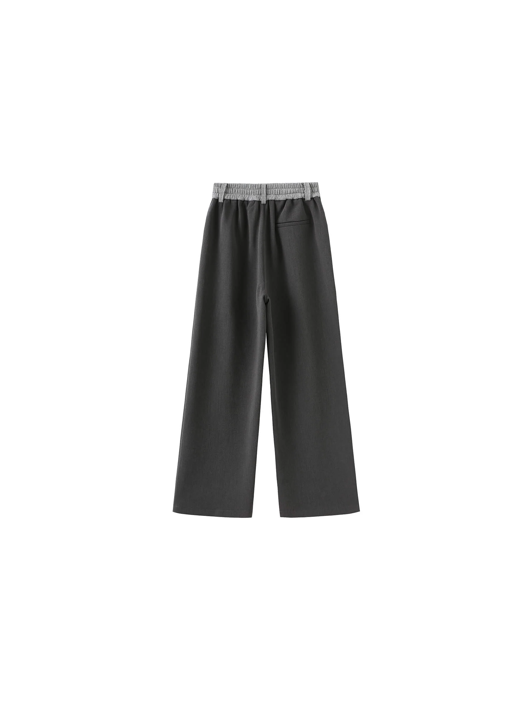 Colorblock Casual Straight Trousers - Image 16