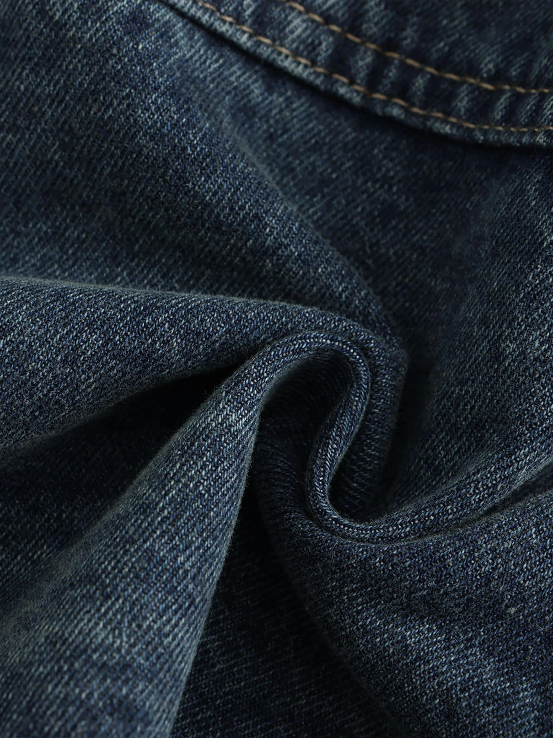 Extra Cropped Frayed Denim Jacket - Image 11