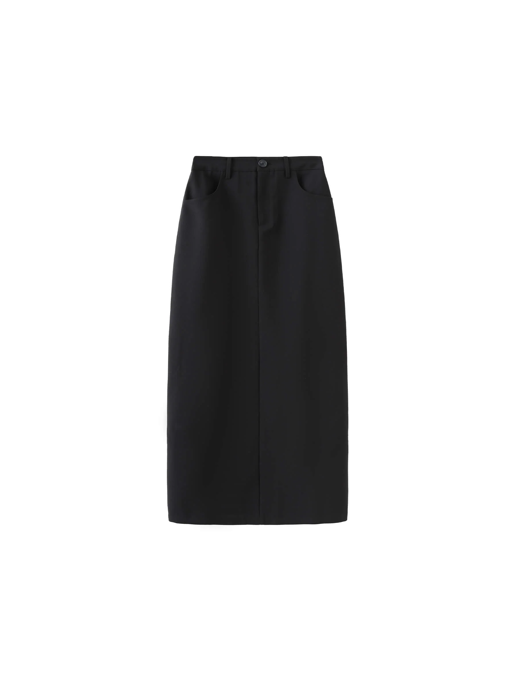 High Waist Long skirt with Back Slit - Image 15