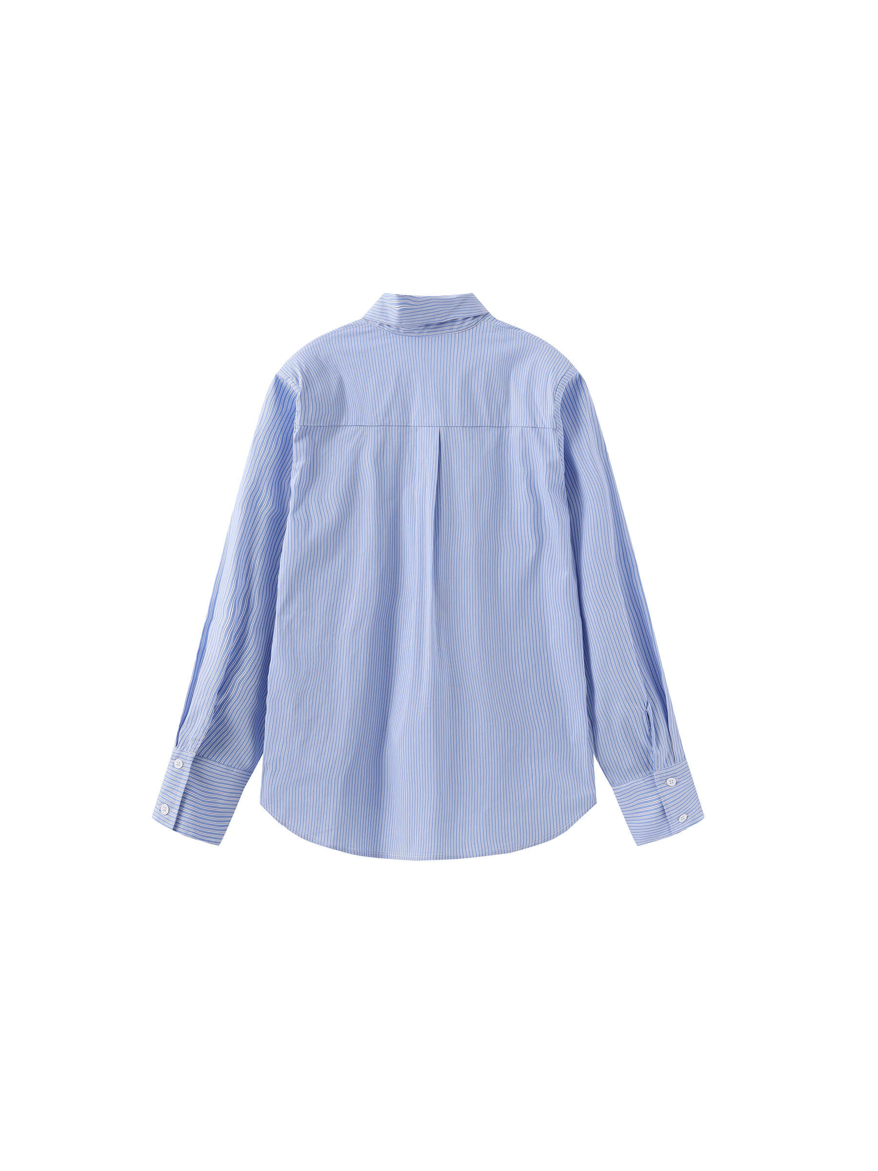 Vintage Tie Loose Striped Shirt - Image 15