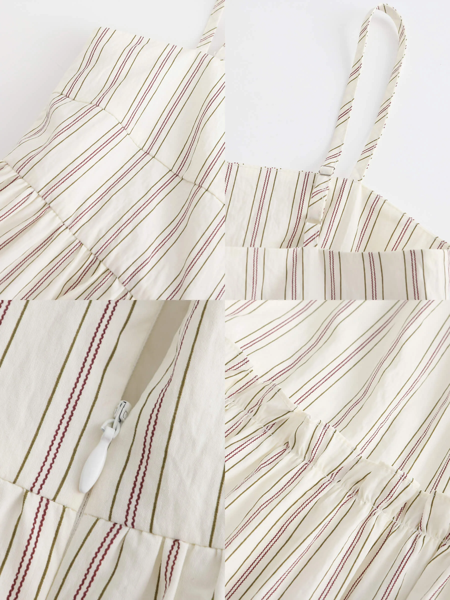 Strap Striped Cake Dress - Image 18