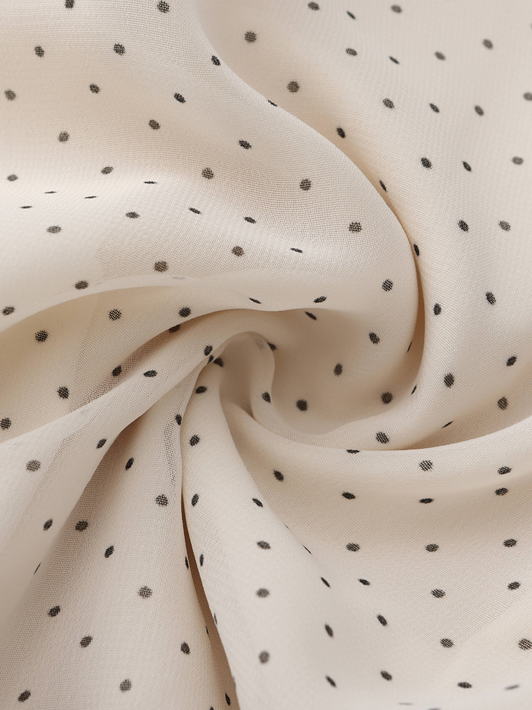 Irregular Ruffled Polka Dot Sling Skirt - Image 11