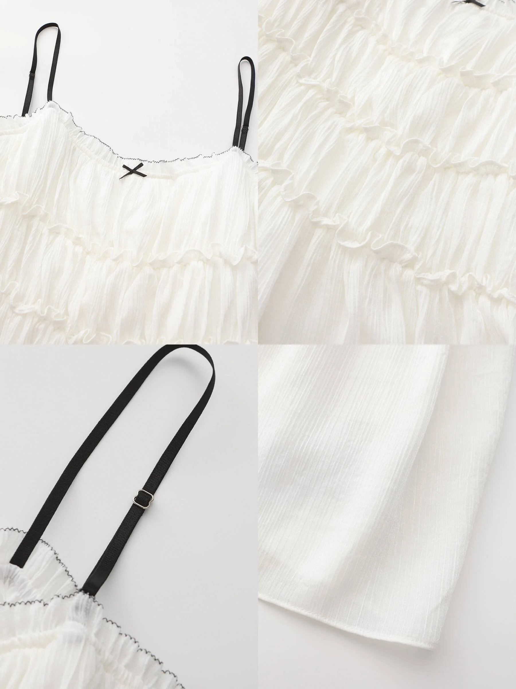 Fit Lace Pleated Sling Dress - Image 10