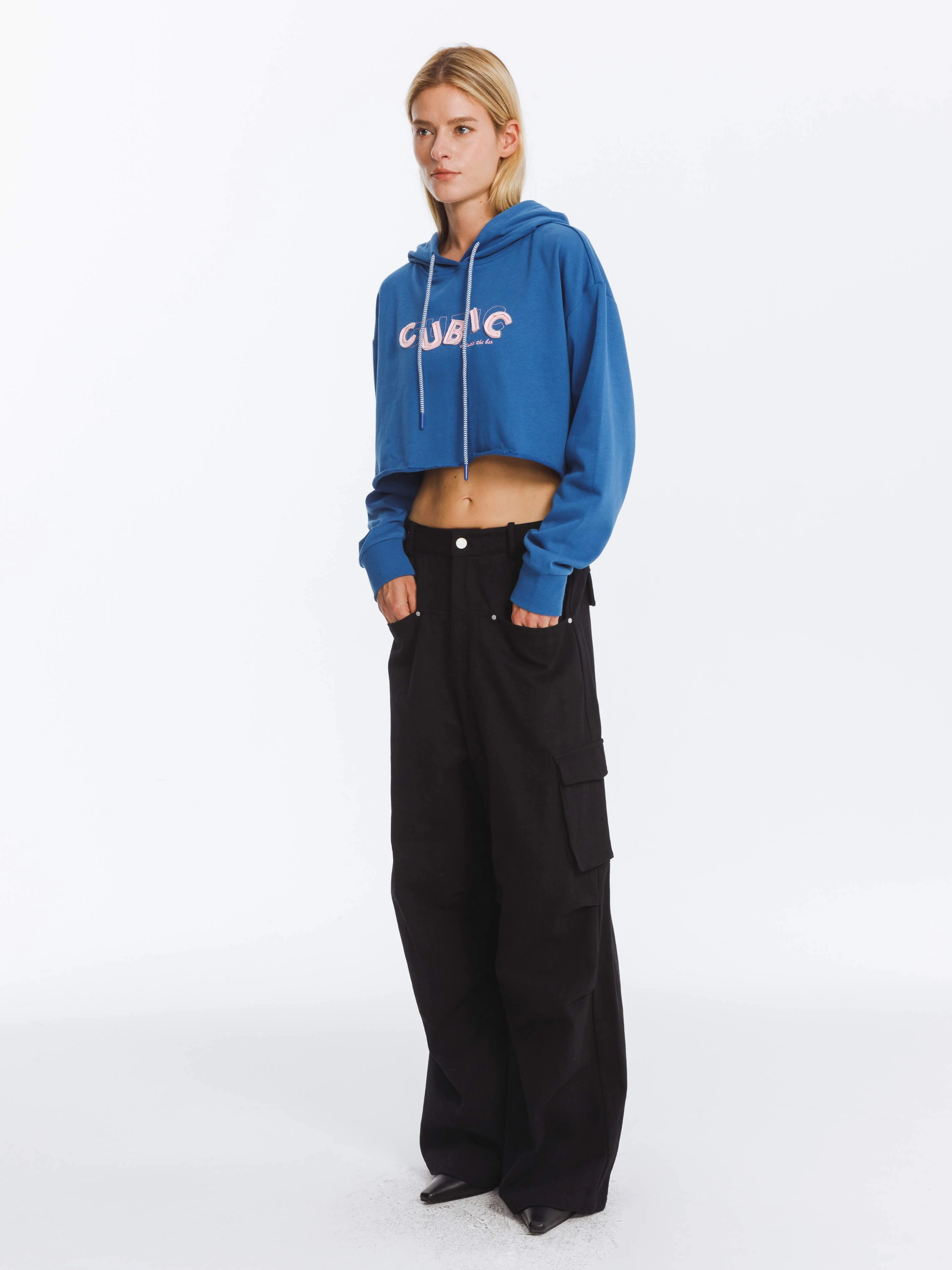 Pure Cotton Twill Cargo Trousers - Image 5