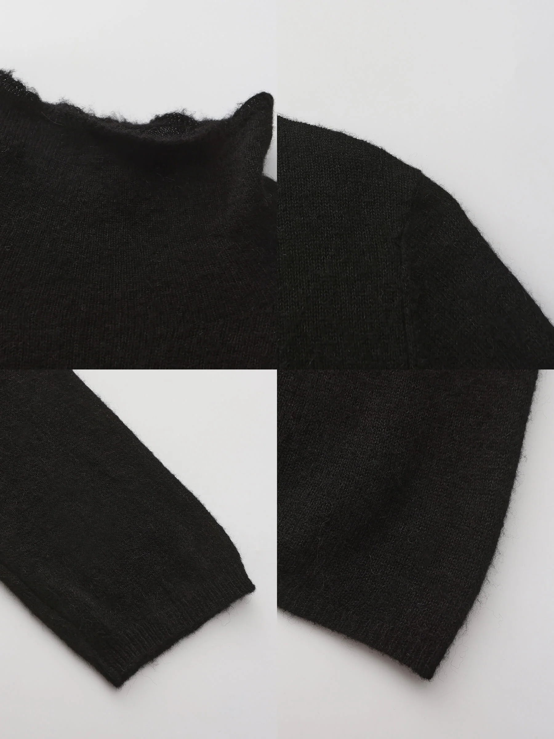 Thin Wool Long Sleeves Top - Image 20