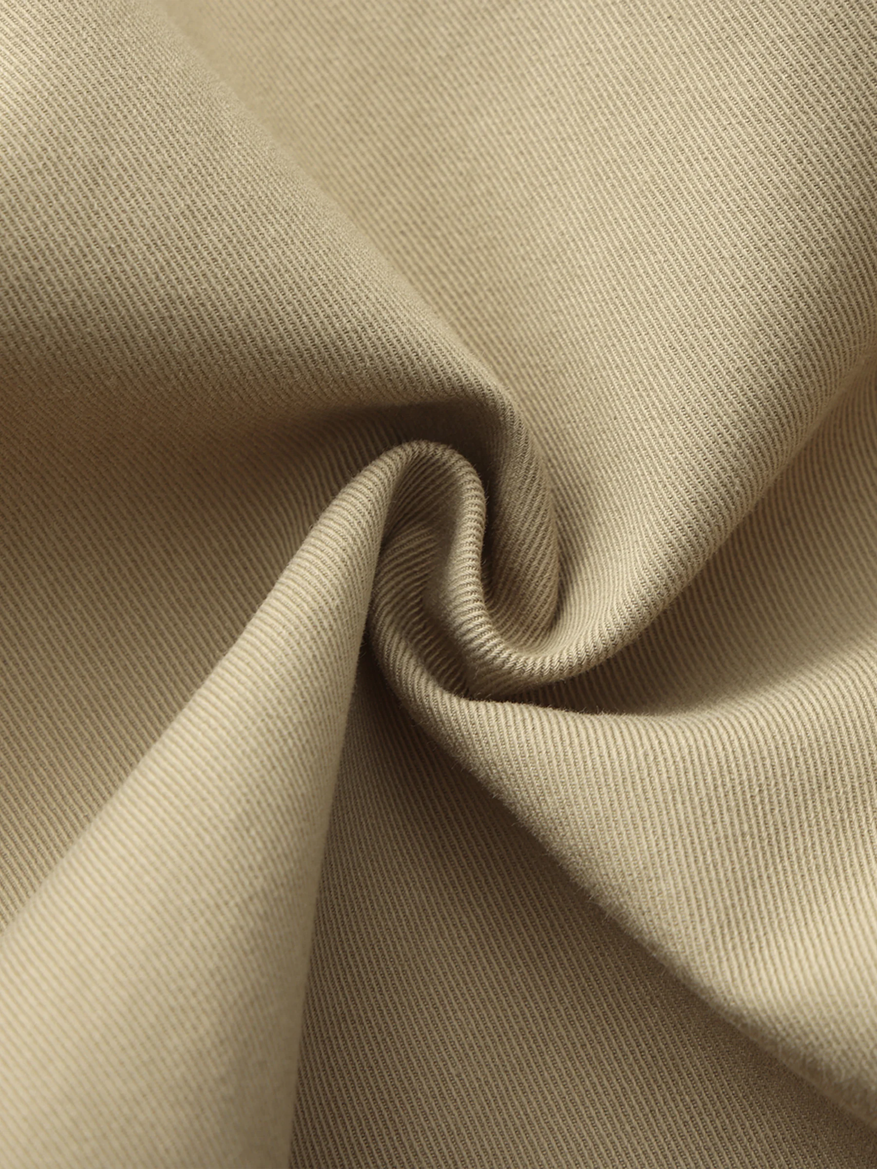 Cropped Drawstring Trench Coat - Image 10