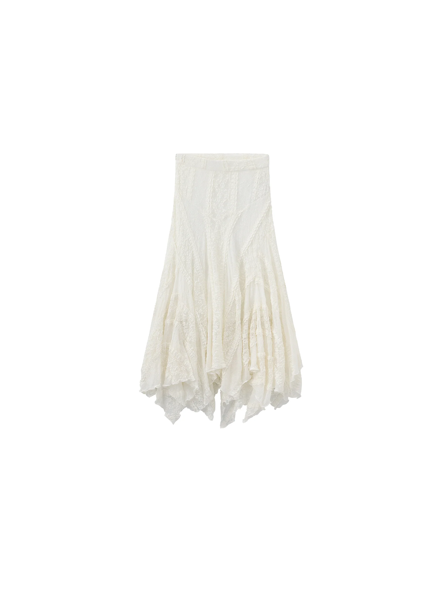 Chiffon Knit Asymmetric Maxi Dress - Image 13
