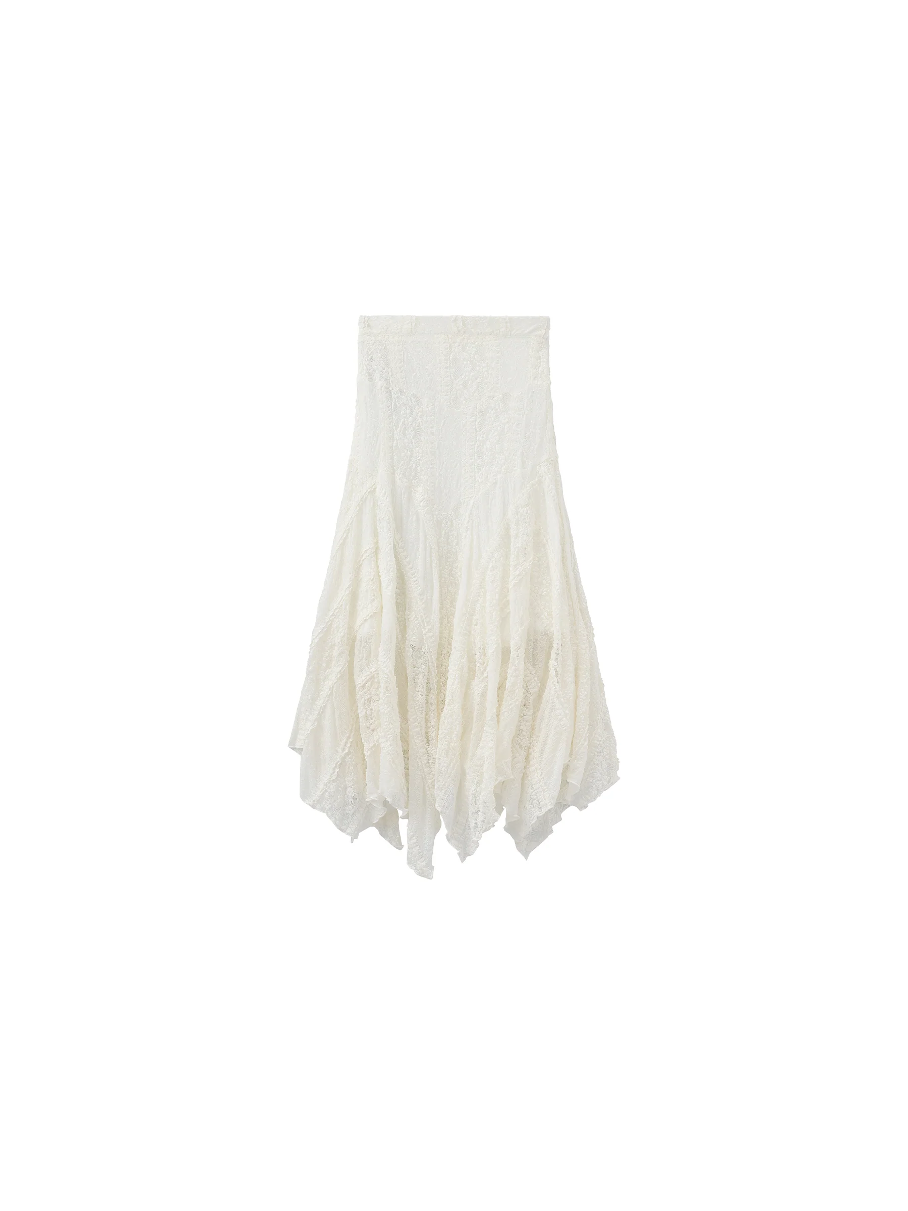 Chiffon Knit Asymmetric Maxi Dress - Image 14
