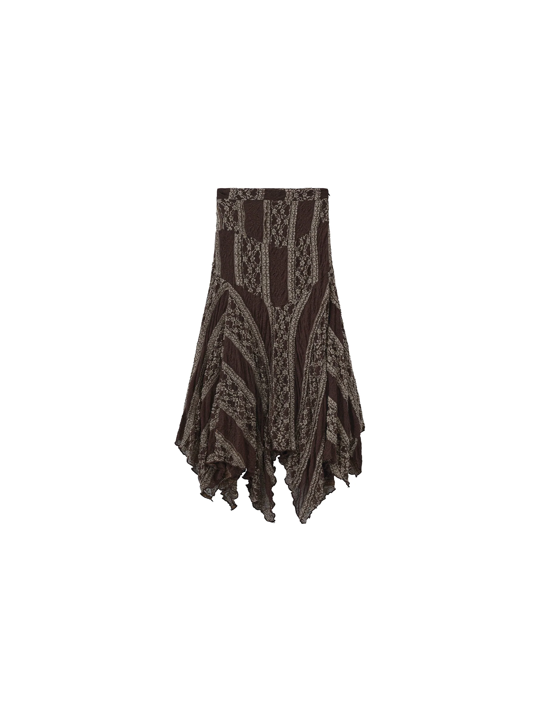 Chiffon Knit Asymmetric Maxi Dress - Image 16