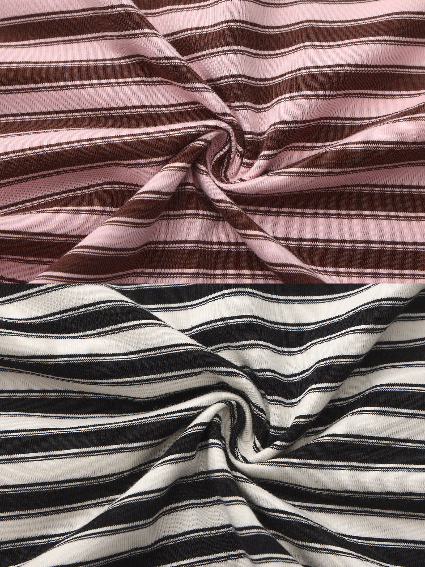 Contrast Stripe Oversized Long-Sleeve Top - Image 19