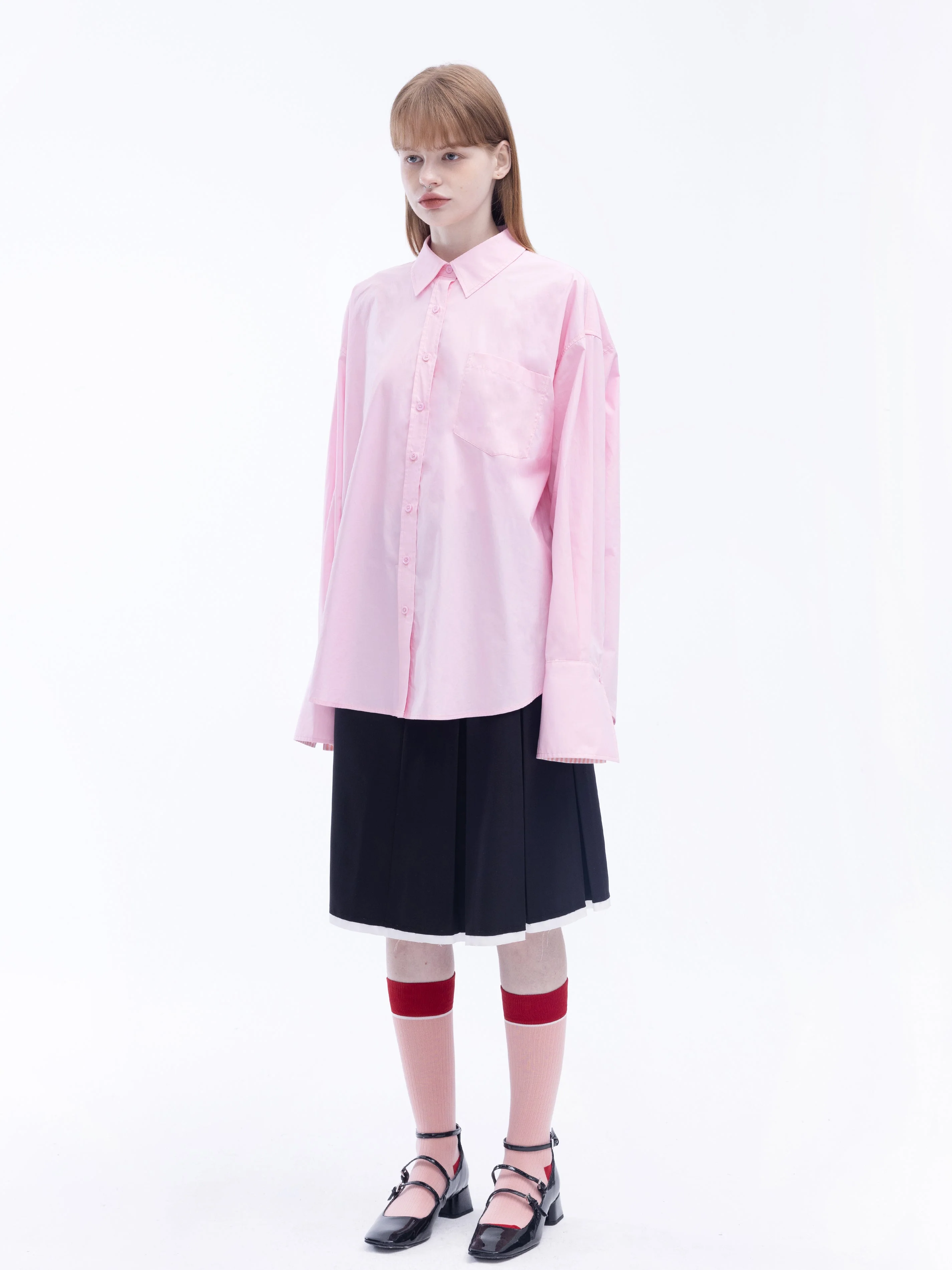 Classic Shirt with Turn-Up Cuffs - Image 12