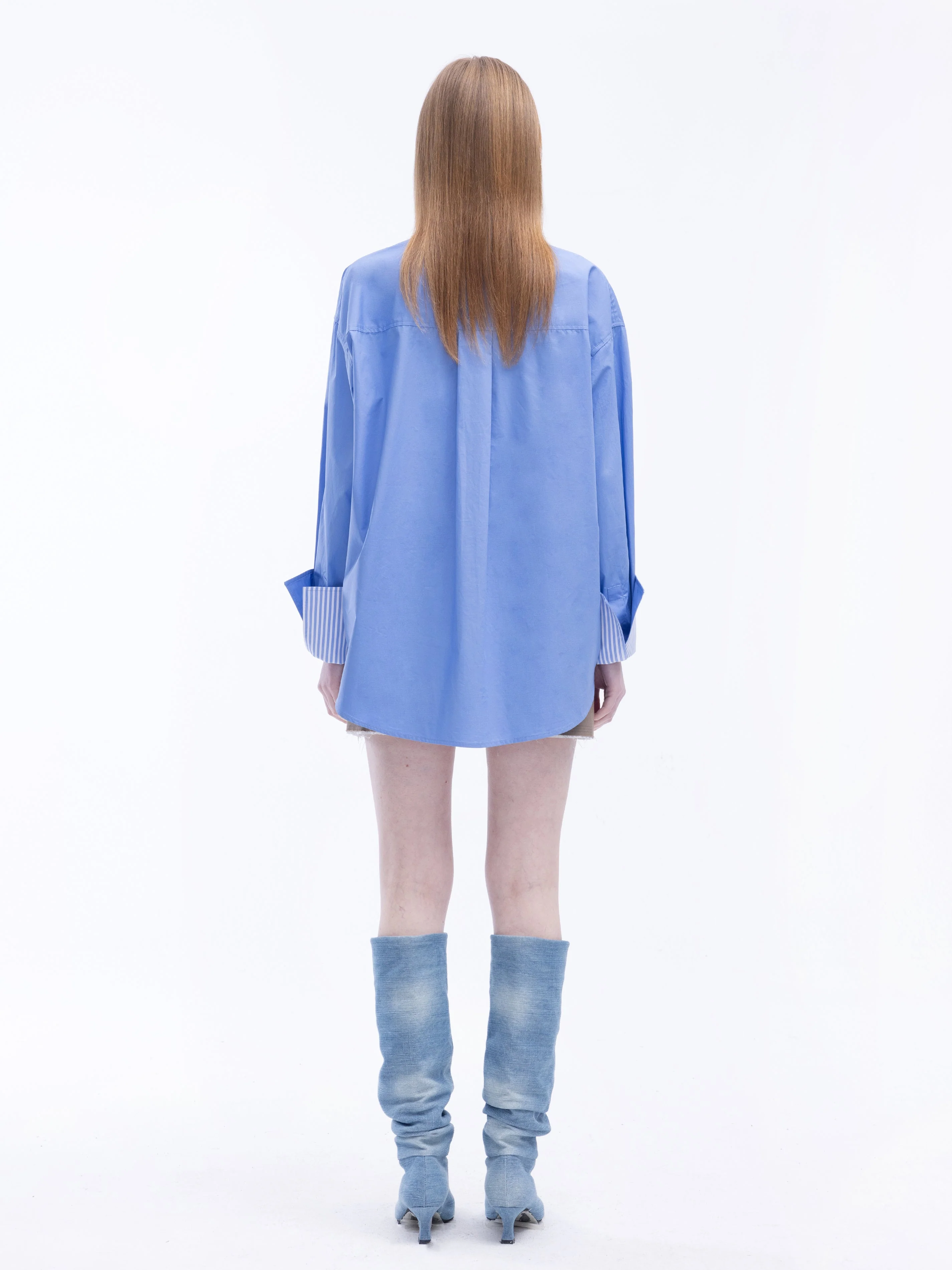 Classic Shirt with Turn-Up Cuffs - Image 17