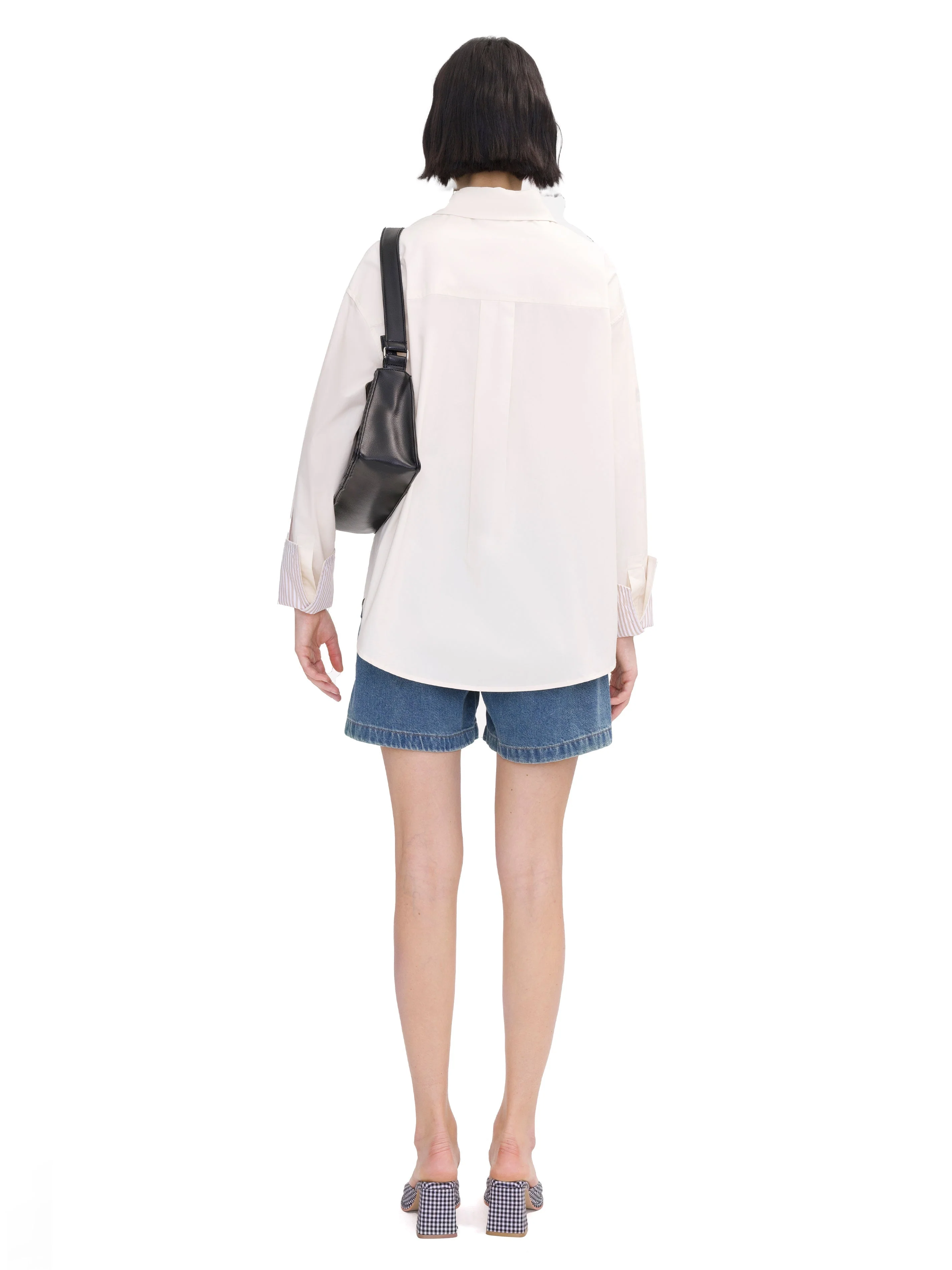 Classic Shirt with Turn-Up Cuffs - Image 4