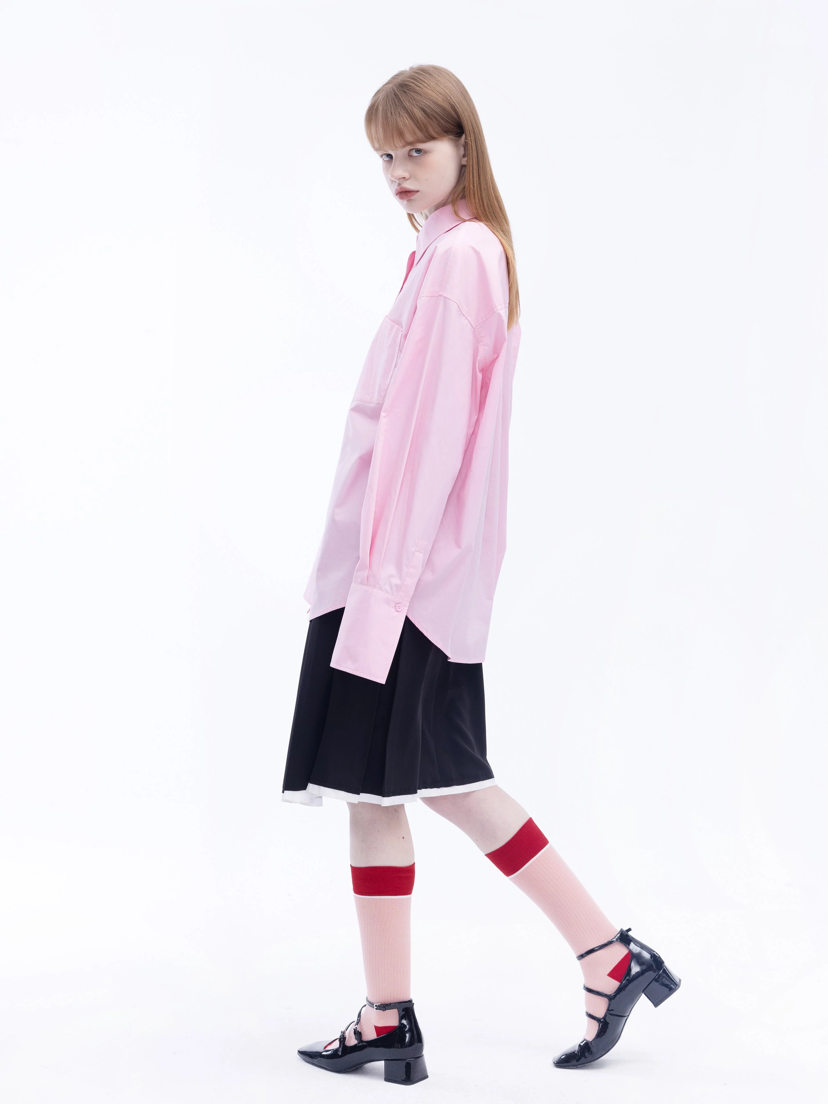 Classic Shirt with Turn-Up Cuffs - Image 9